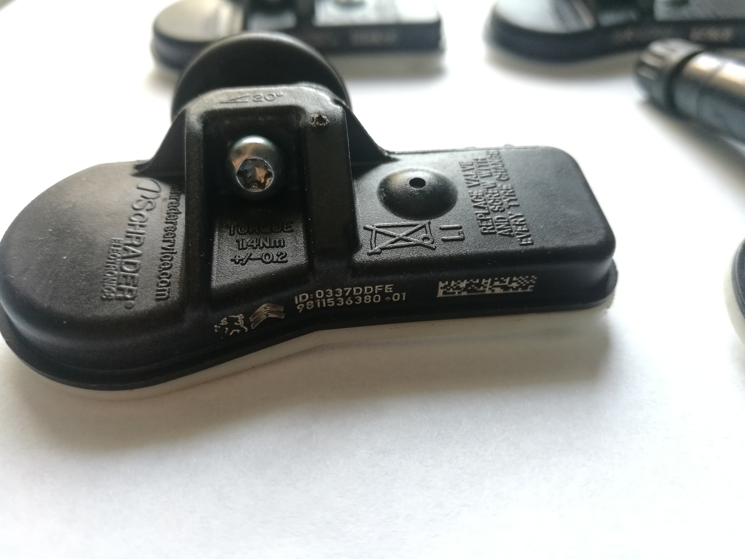 Czujniki ciśnienia TPMS Citroen, Peugeot