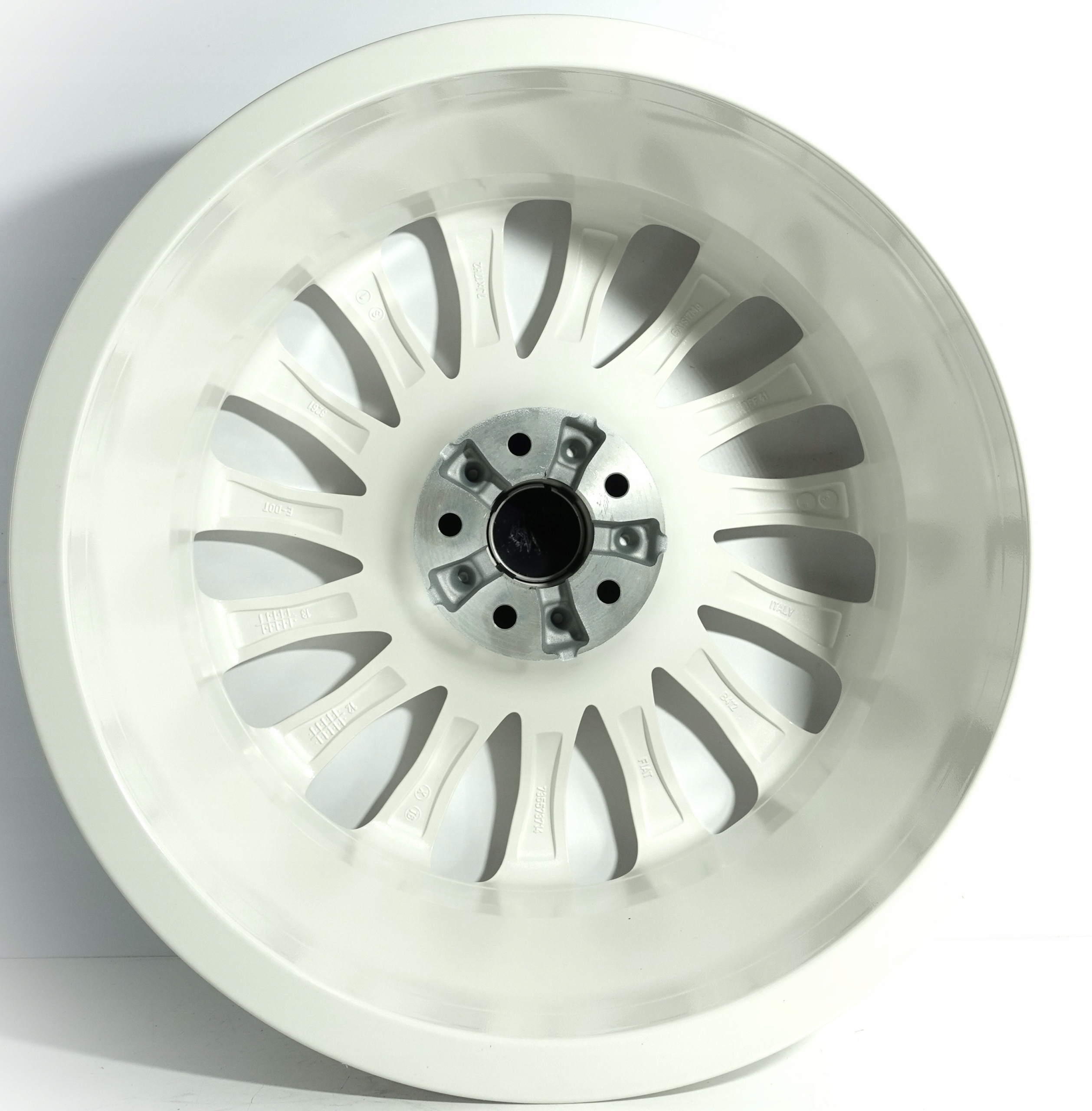 FELGI ALUMINIOWE FIAT 500 BIAŁE 17" 5x98 ABARTH 735573714 NOWE ORYGINALNE