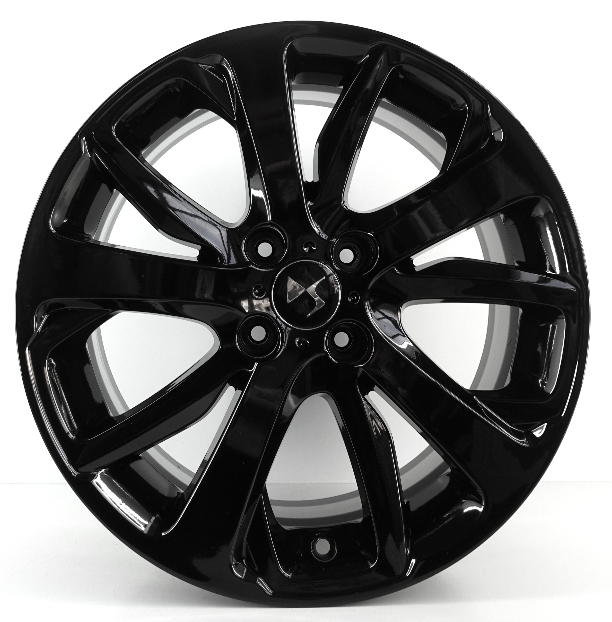 FELGI ALUMINIOWE DS OE 17" 4x108 ET 25 7J ORYGINALNE CZARNY POŁYSK