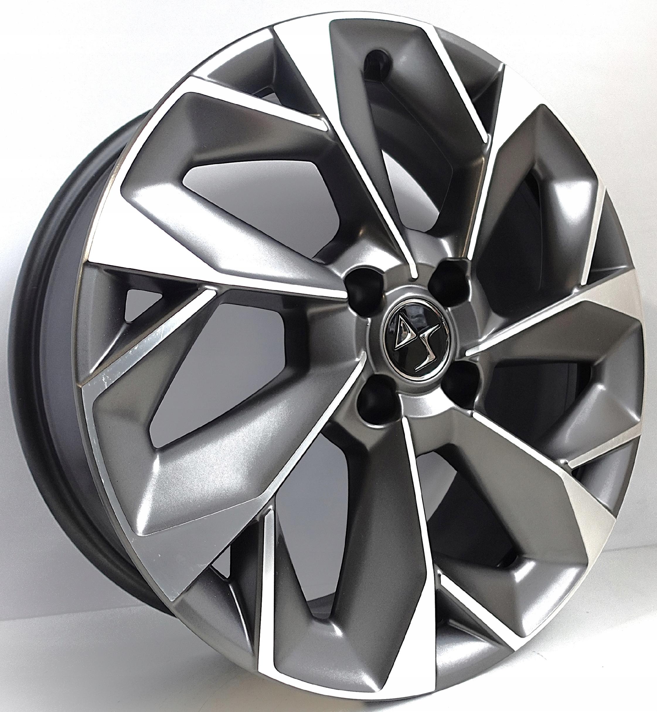 Felgi aluminiowe DS 3 18" 4x108 ORYGINALNE 9830576180 GRAFIT MAT