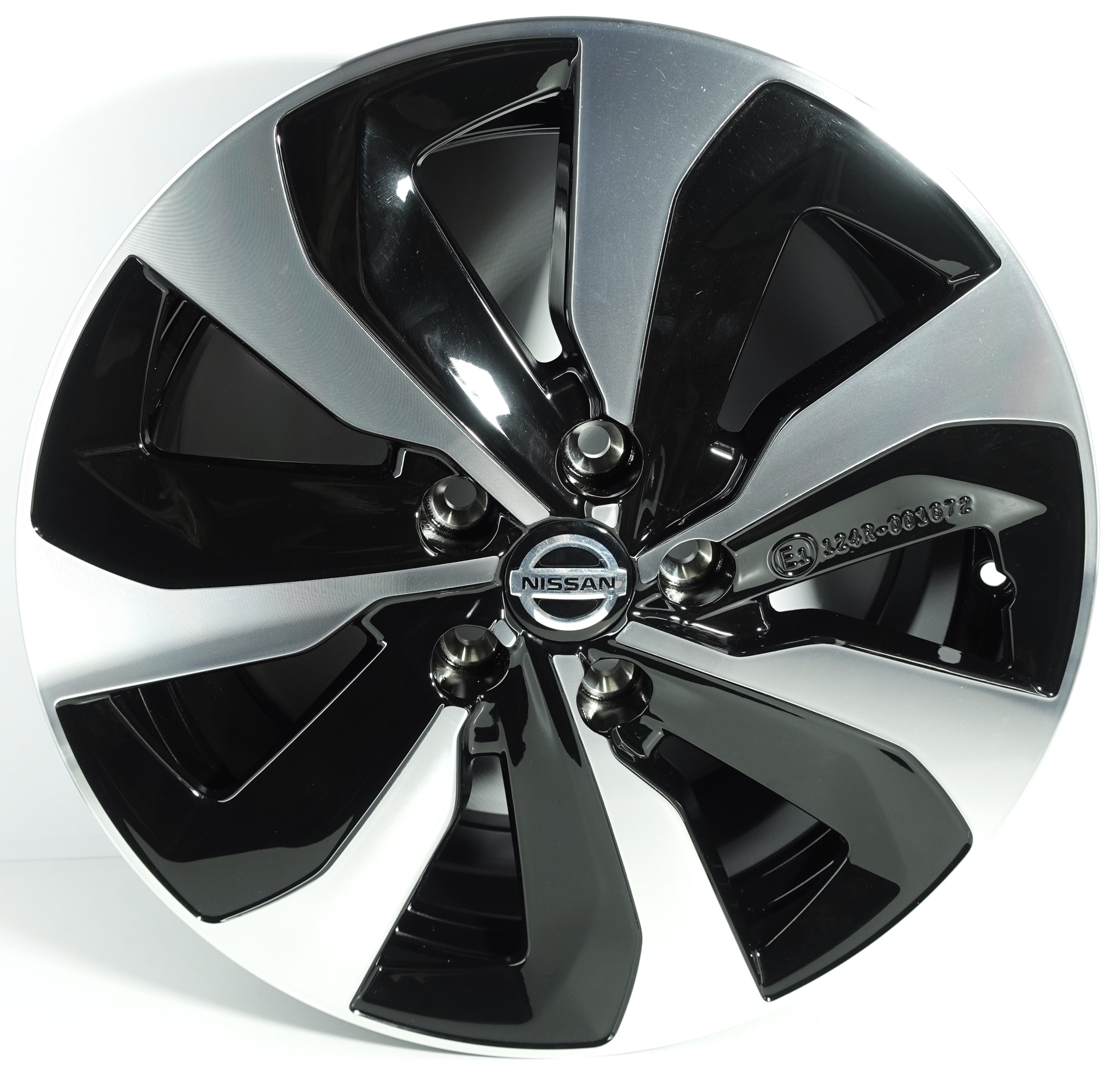 NISSAN RENAULT ZOE Felgi aluminiowe NOWE ORYGINALNE 8201724788 17" ET 44