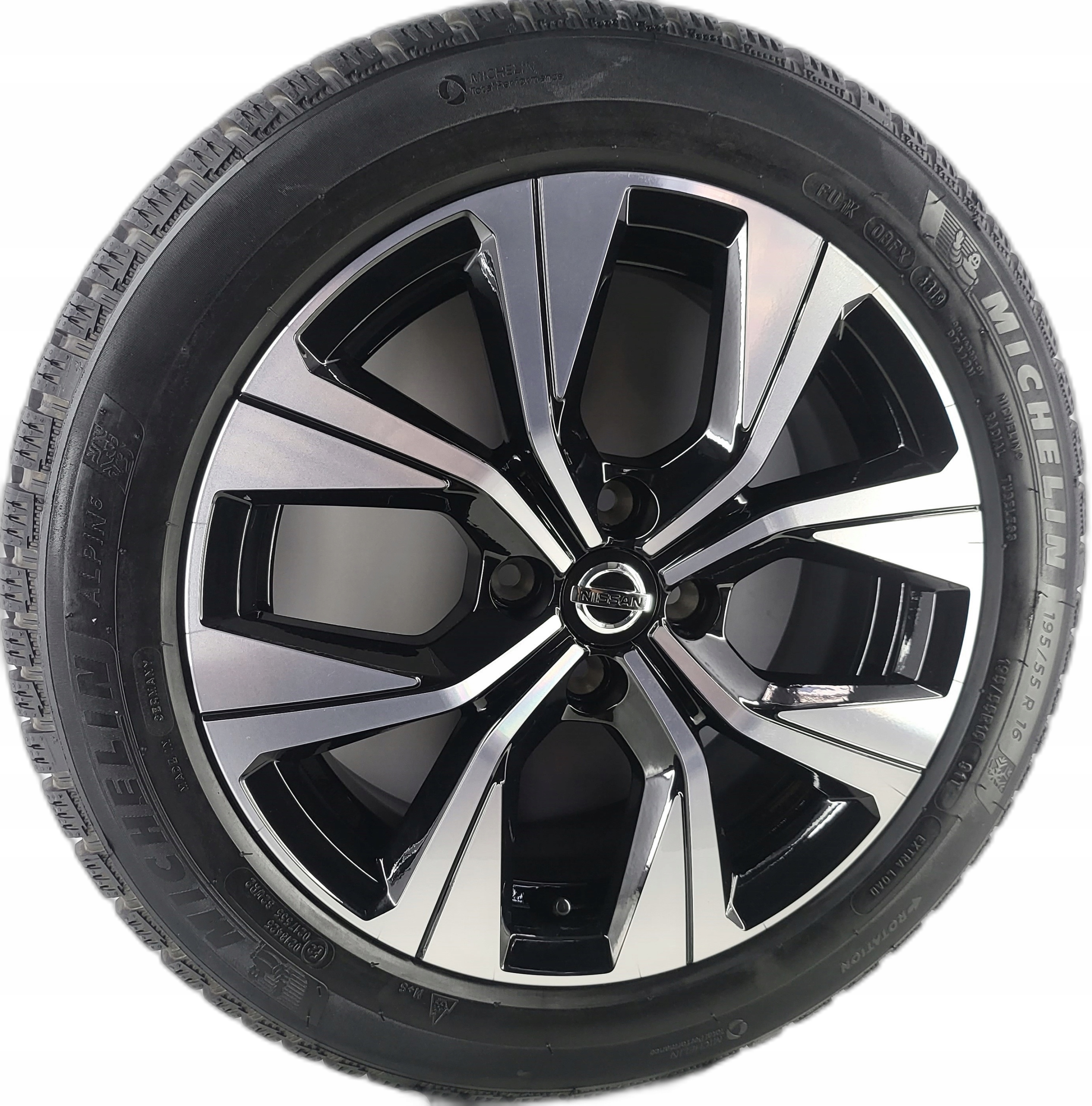NISSAN ALMERA MICRA 403003061R KOŁA ZIMOWE 16" 4x100 195/55R16 MICHELIN