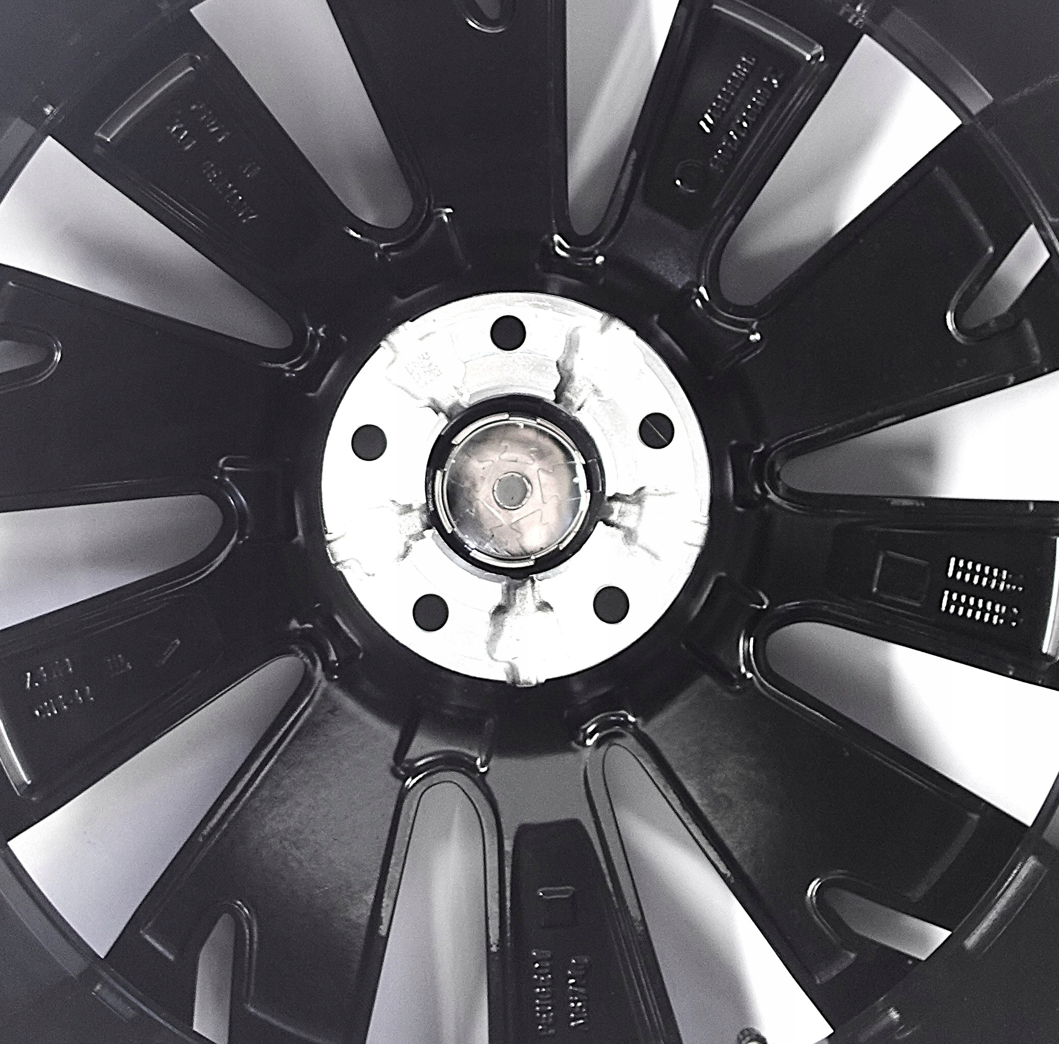 FELGI ALUMINIOWE PEUGEOT 19" 5X108 ORYGINALNE 9809685977 grafit połysk