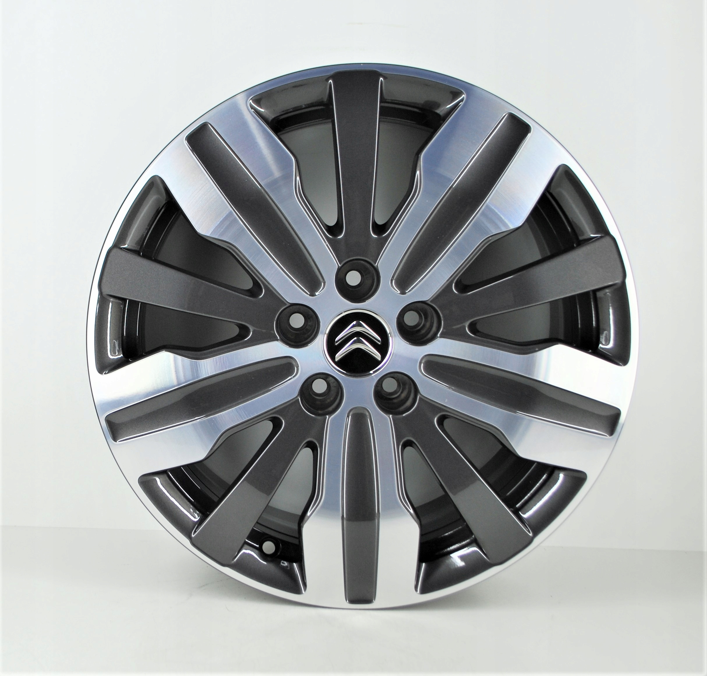 17'' 5x108 CITROEN FELGI NOWE CZARNE LOGO