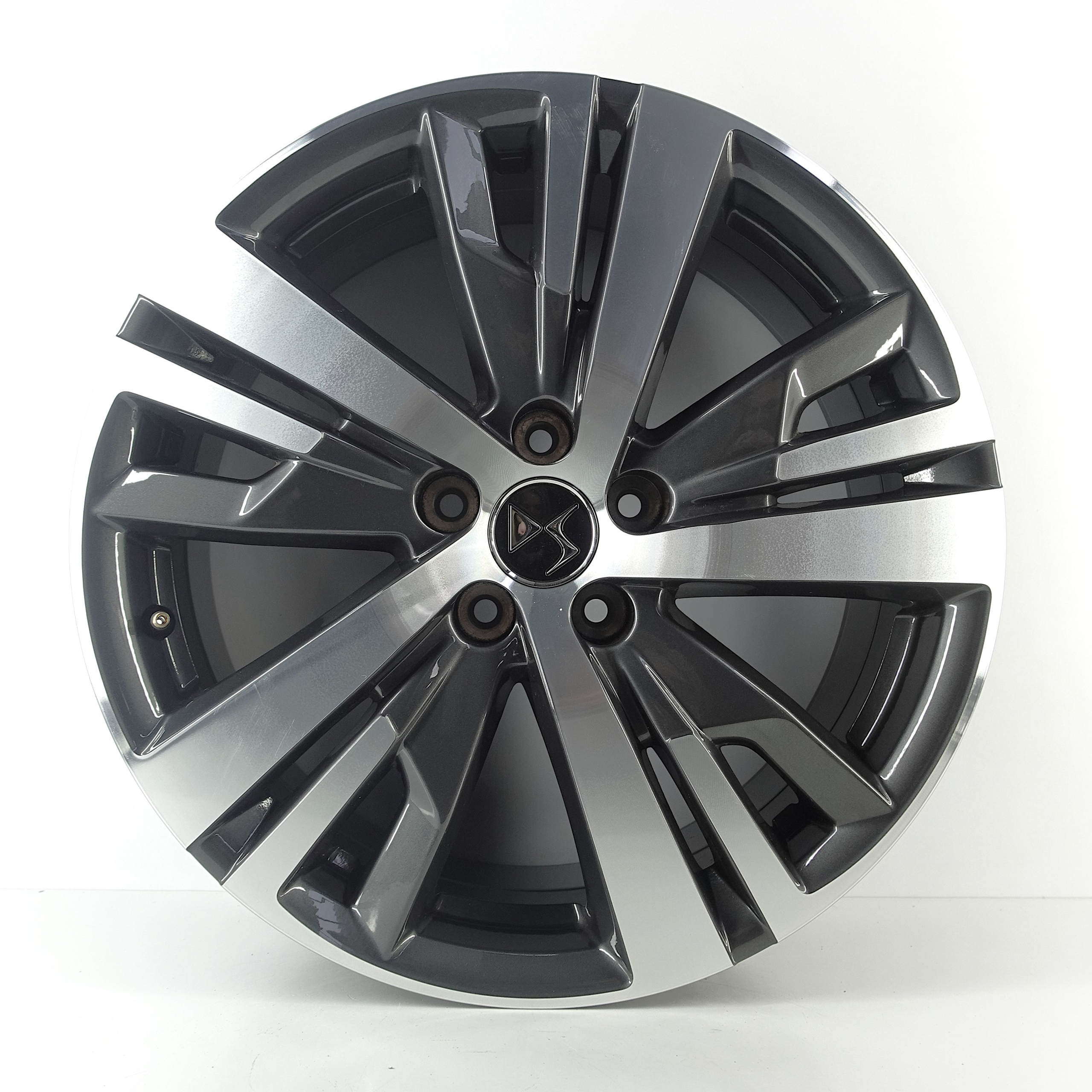 FELGI ALUMINIOWE DS4 7 9 18cali 5x108 ORYGINALNE 9809687377 grafit poler