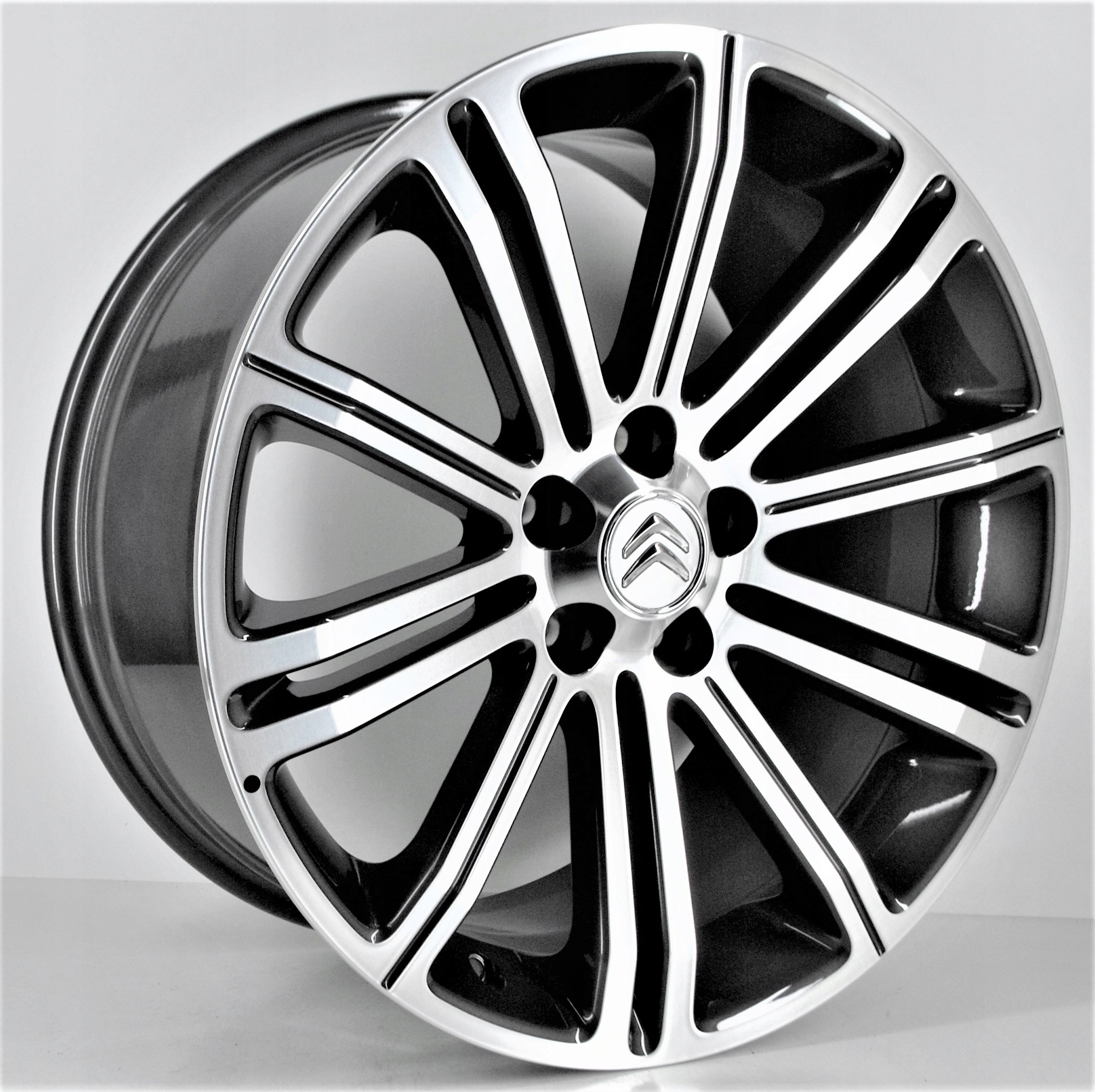 18'' 5x108 CITROEN FELGI NOWE SREBRNE LOGO