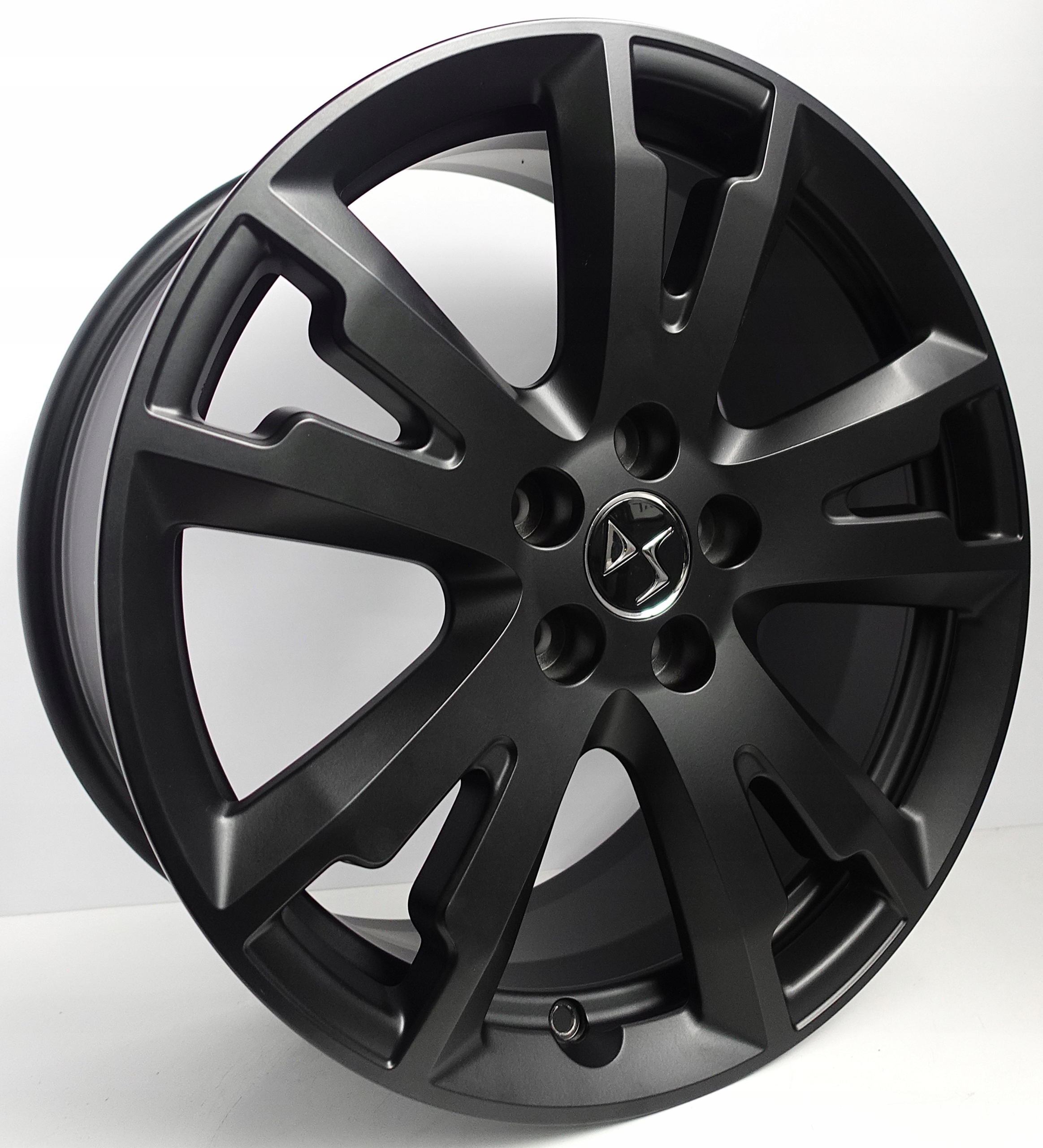 ALUFELGI DS 7 DS 4 DS 9 18" 5x108 8.0J ET 49 CZARNY MAT 9674272577