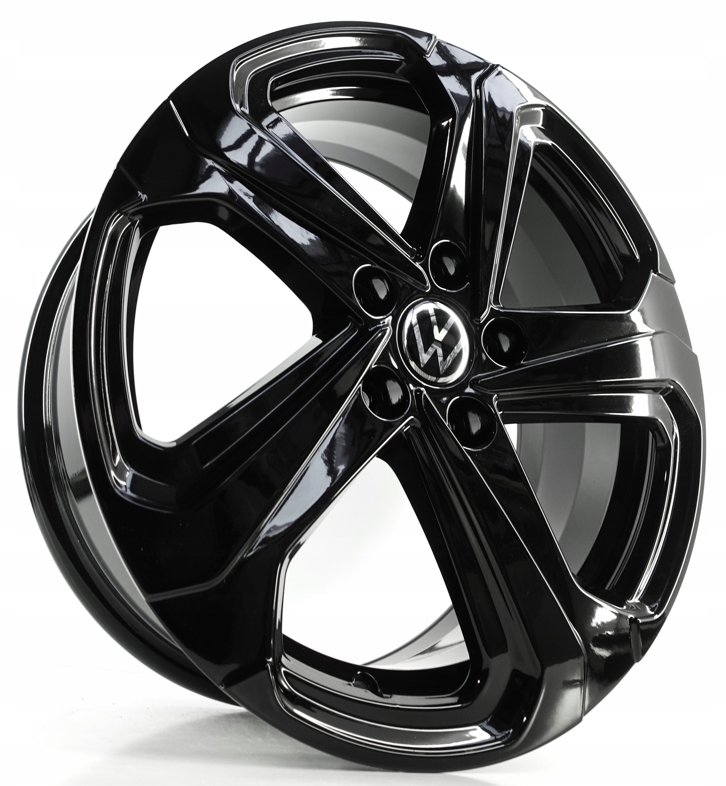 Felgi aluminiowe Volkswagen 17" 5x112 7J ET50 CZARNY POŁYSK