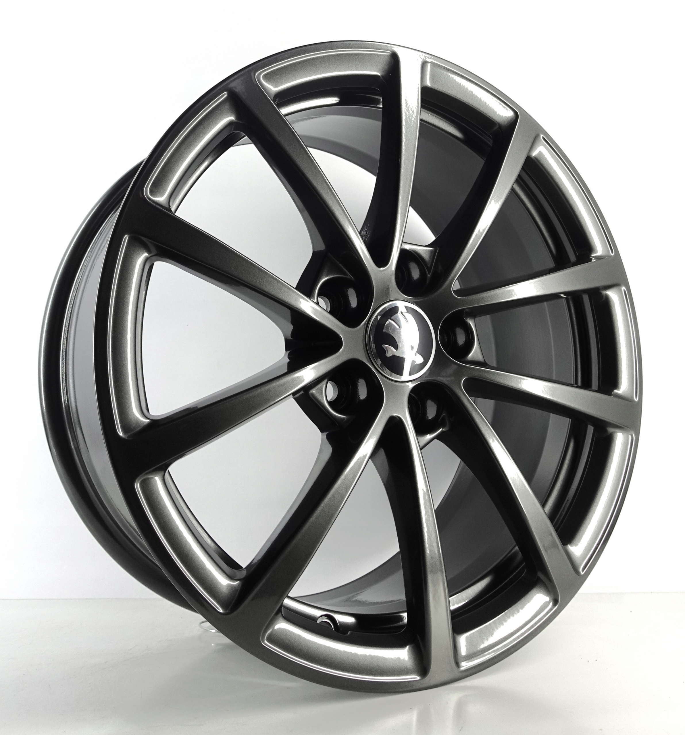 FELGI ALUMINIOWE SKODA OE 4k0601025 7.5" x 17" 5x112 ET 36 ORYGINALNE