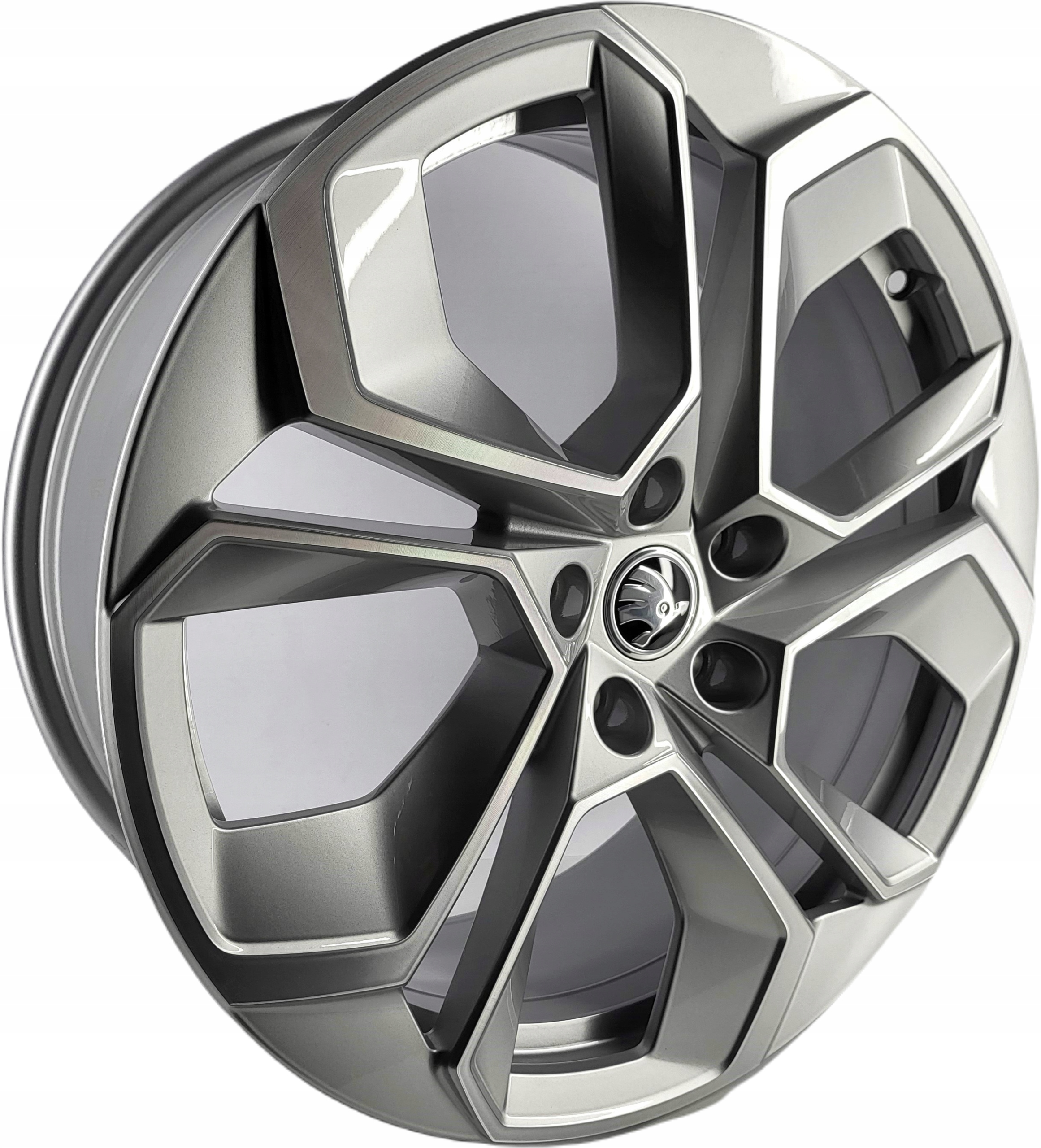 Felgi aluminiowe SKODA OCTAVIA 19" 7.5J 5x112 ORYGINALNE 5E3 601 025T