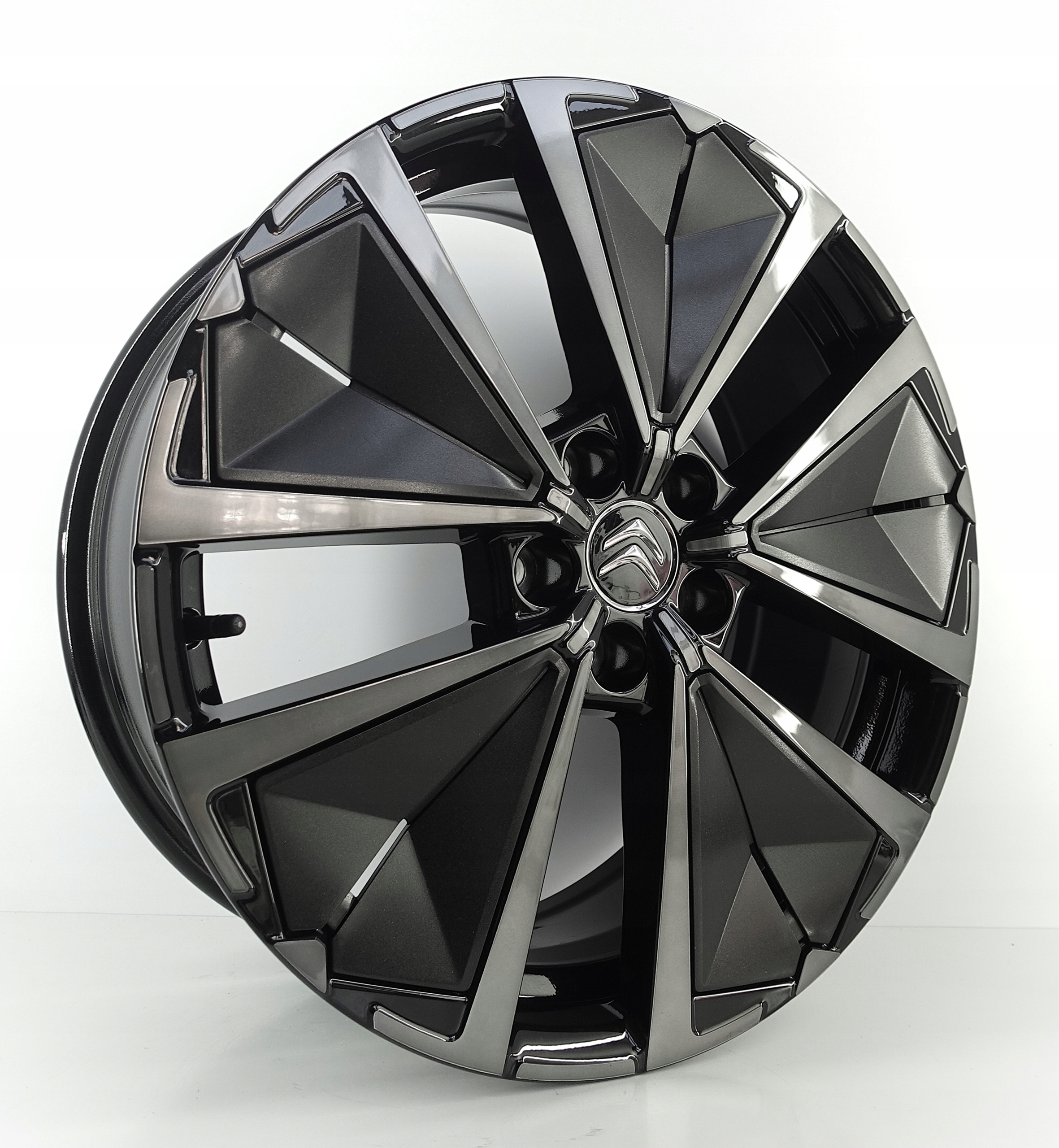 CITROEN FELGI ALUMINIOWE 19" 5x108 ET 46 ORYGINALNE 9840747280 CZARNY MAT