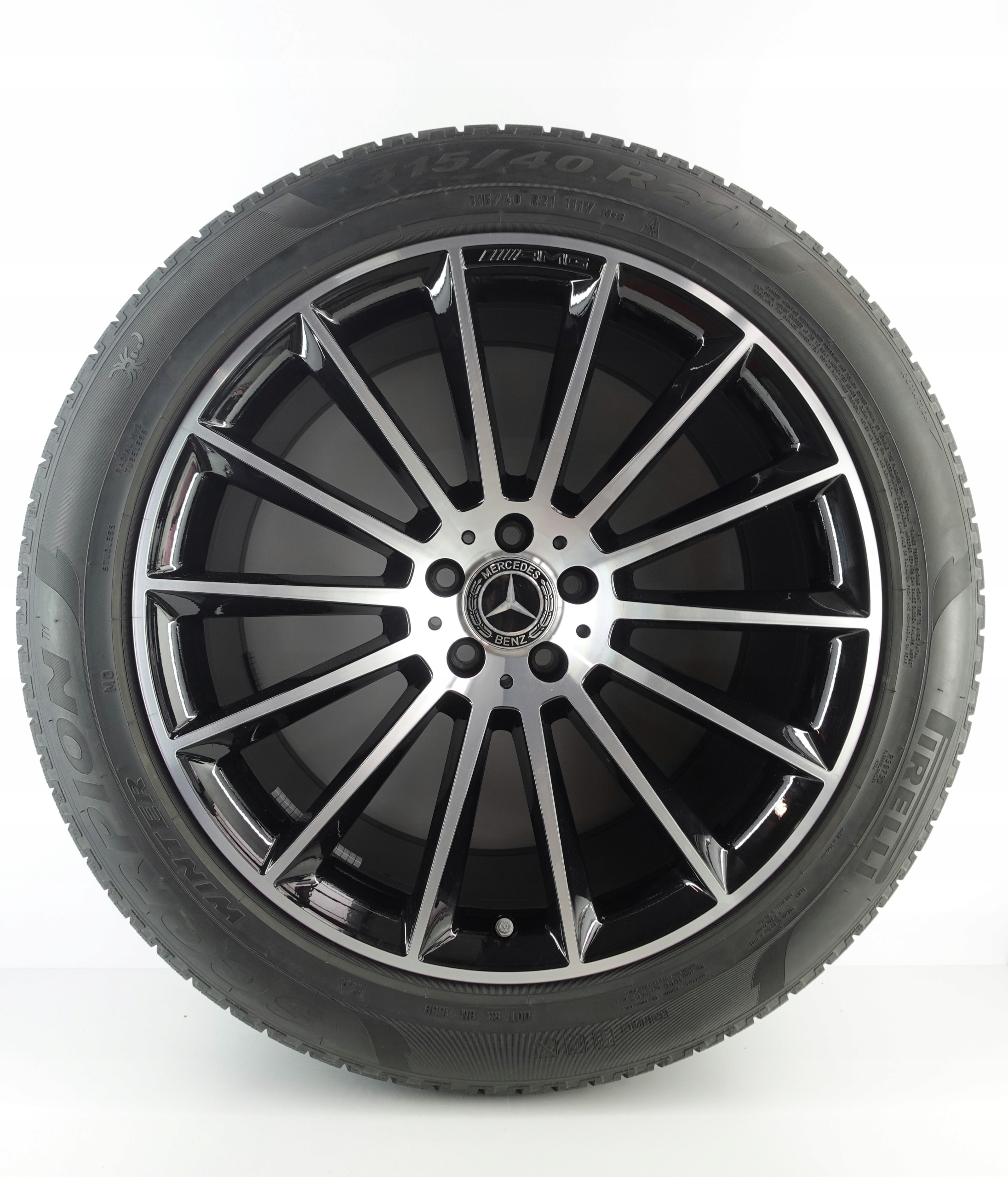 FELGI ALUMINIOWE MERCEDES GLE QP 21" 5X112 10J 11J A1674013400 ORYGINALNE