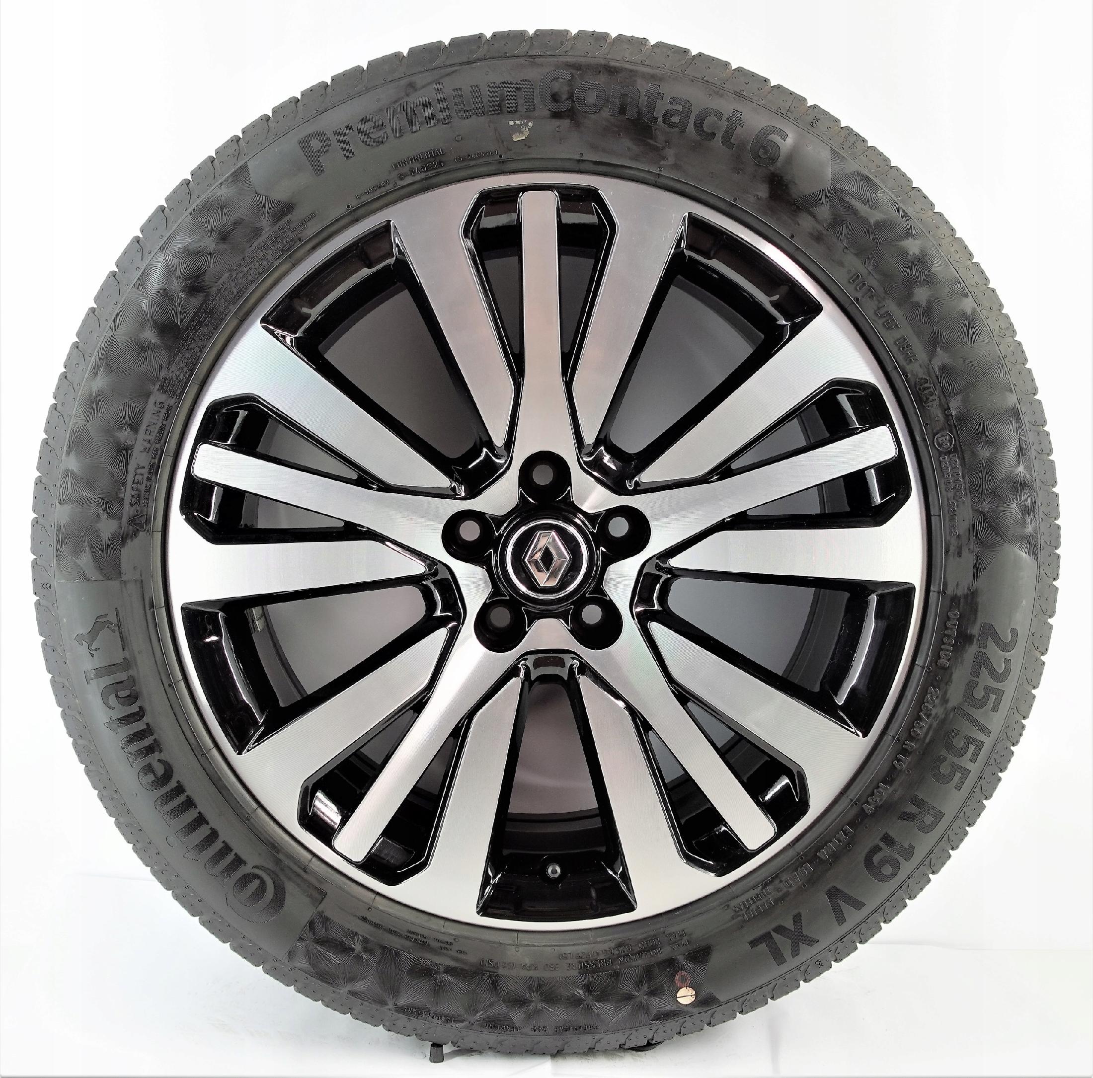 19'' 5x114,3 RENAULT Koła letnie CONTINENTAL