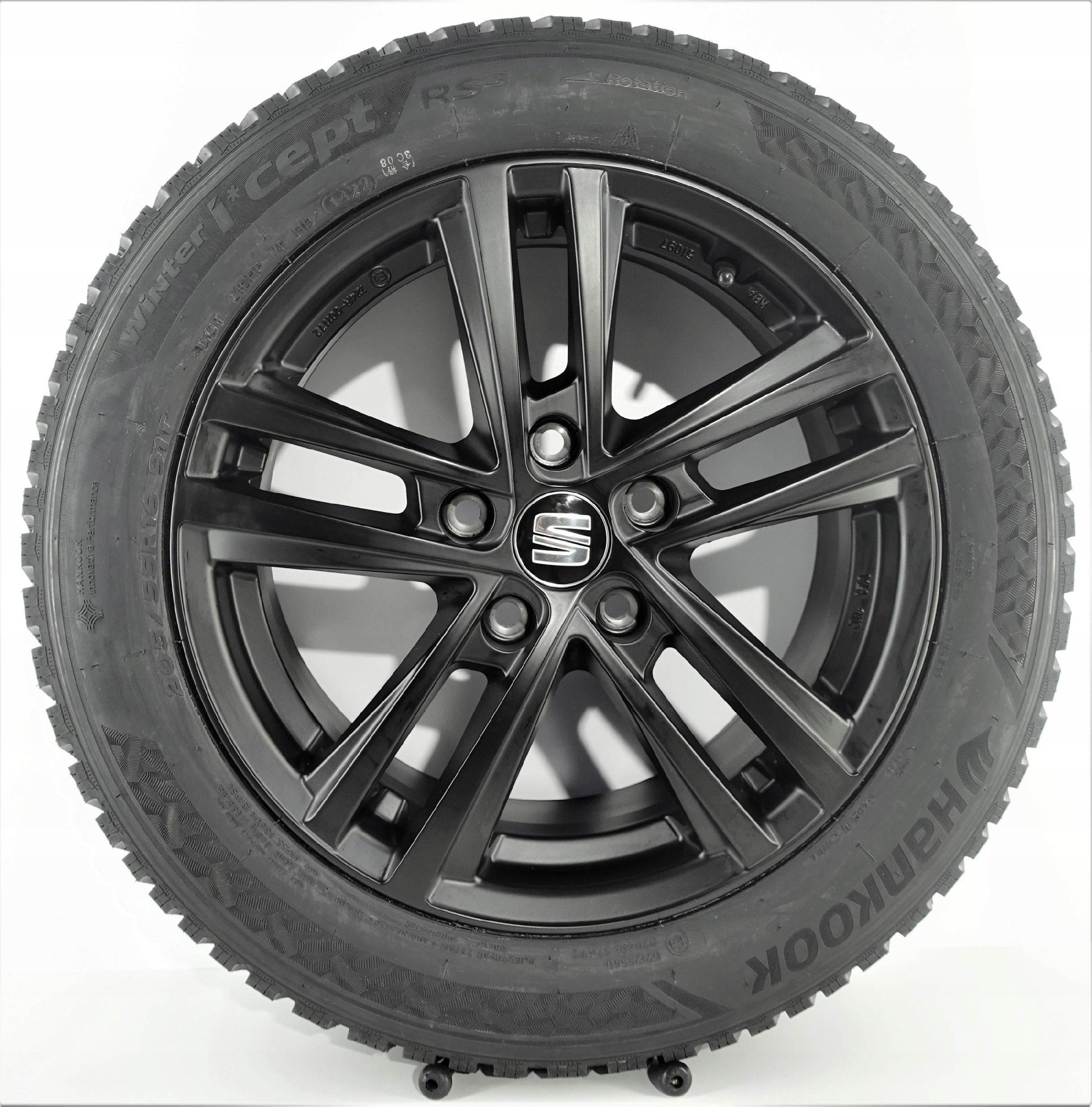 Seat Leon 16'' koła zimowe 205/55 Hankook nowe