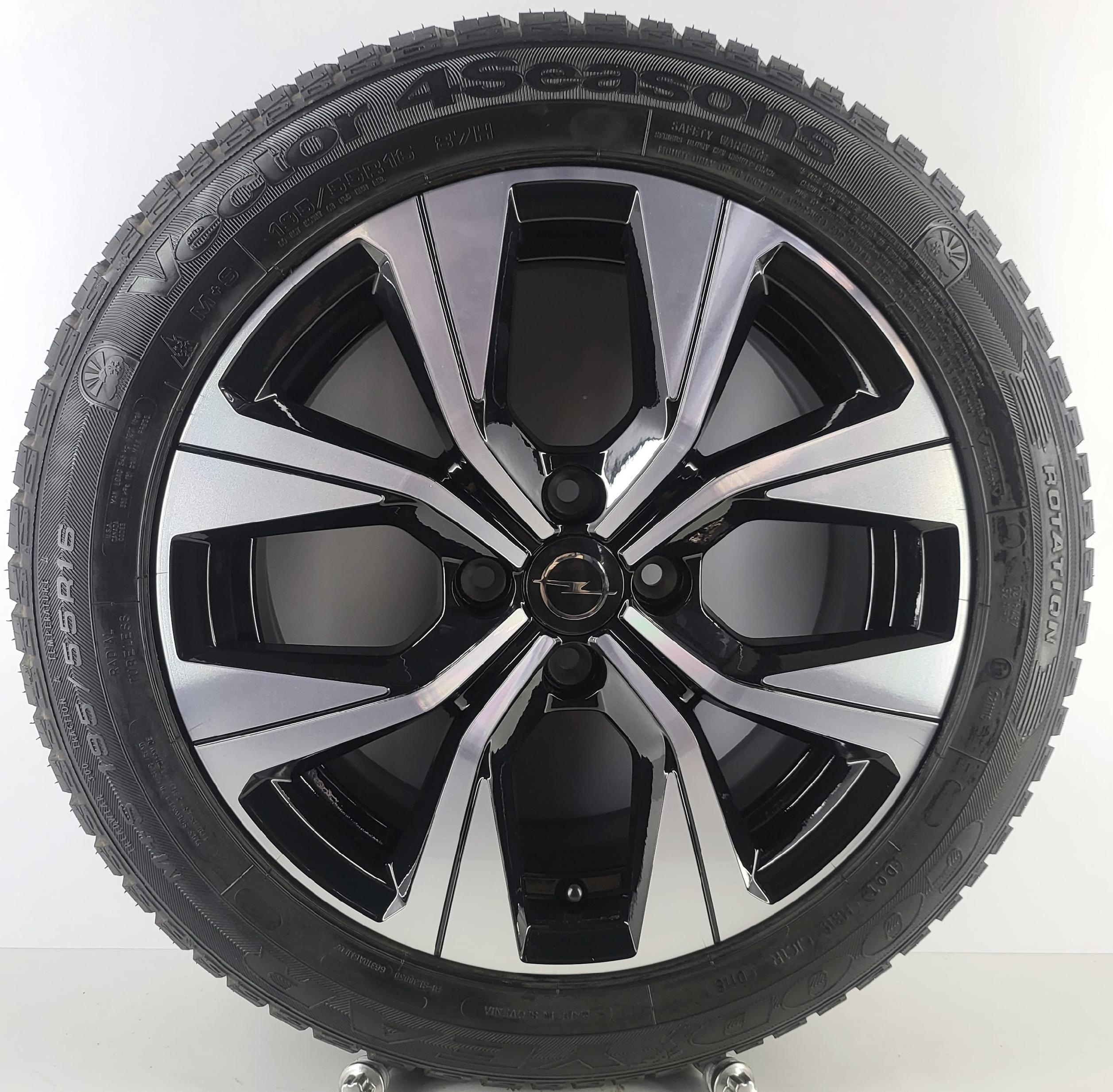 KOŁA WIELOSEZON OPEL ADAM AGILA 16" 4x100 403003061R GOODYEAR 195/55R16