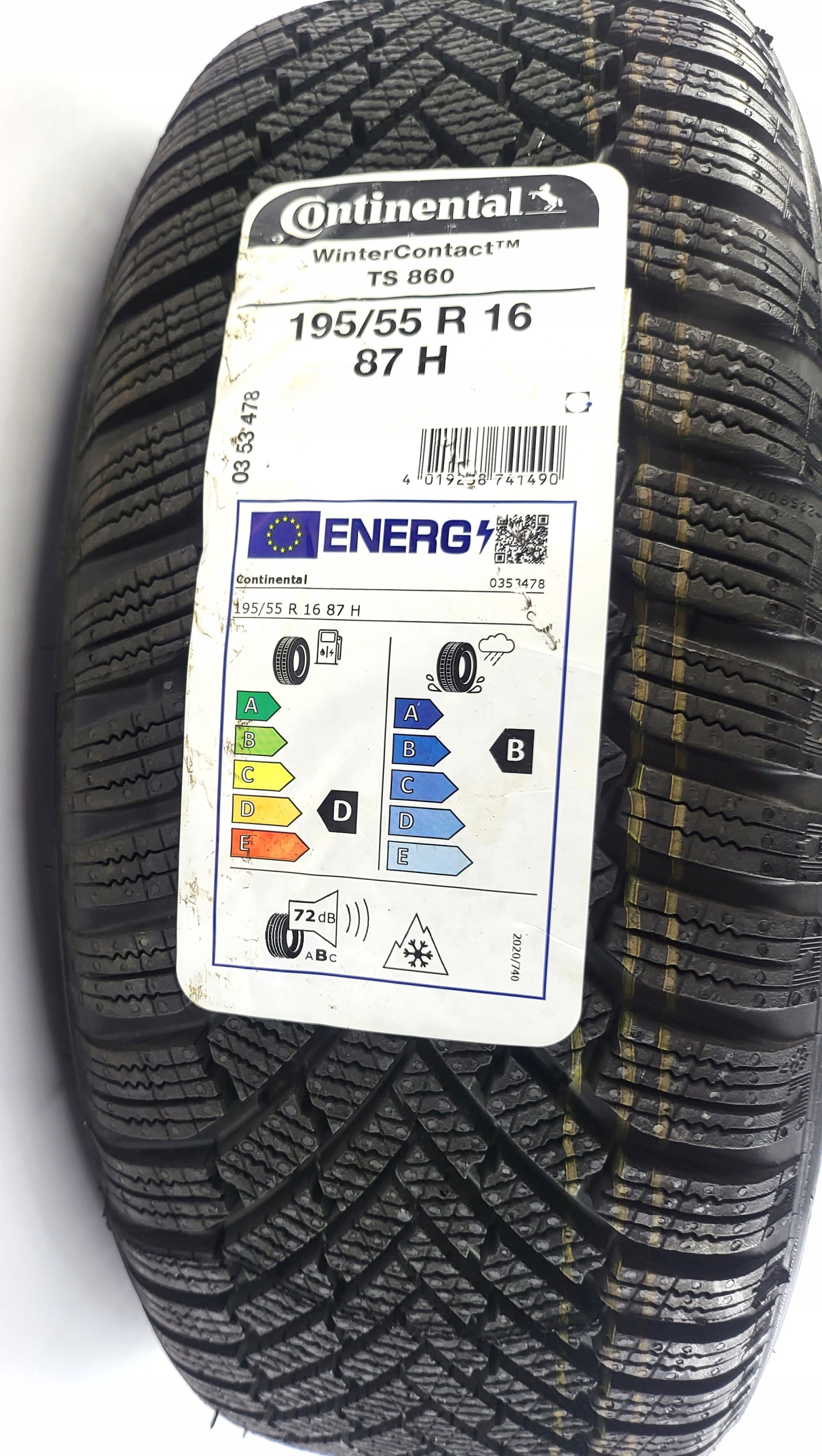 RENAULT CLIO CAPTUR 403003061R KOŁA ZIMOWE 16" 4x100 195/55R16 CONTINENTAL