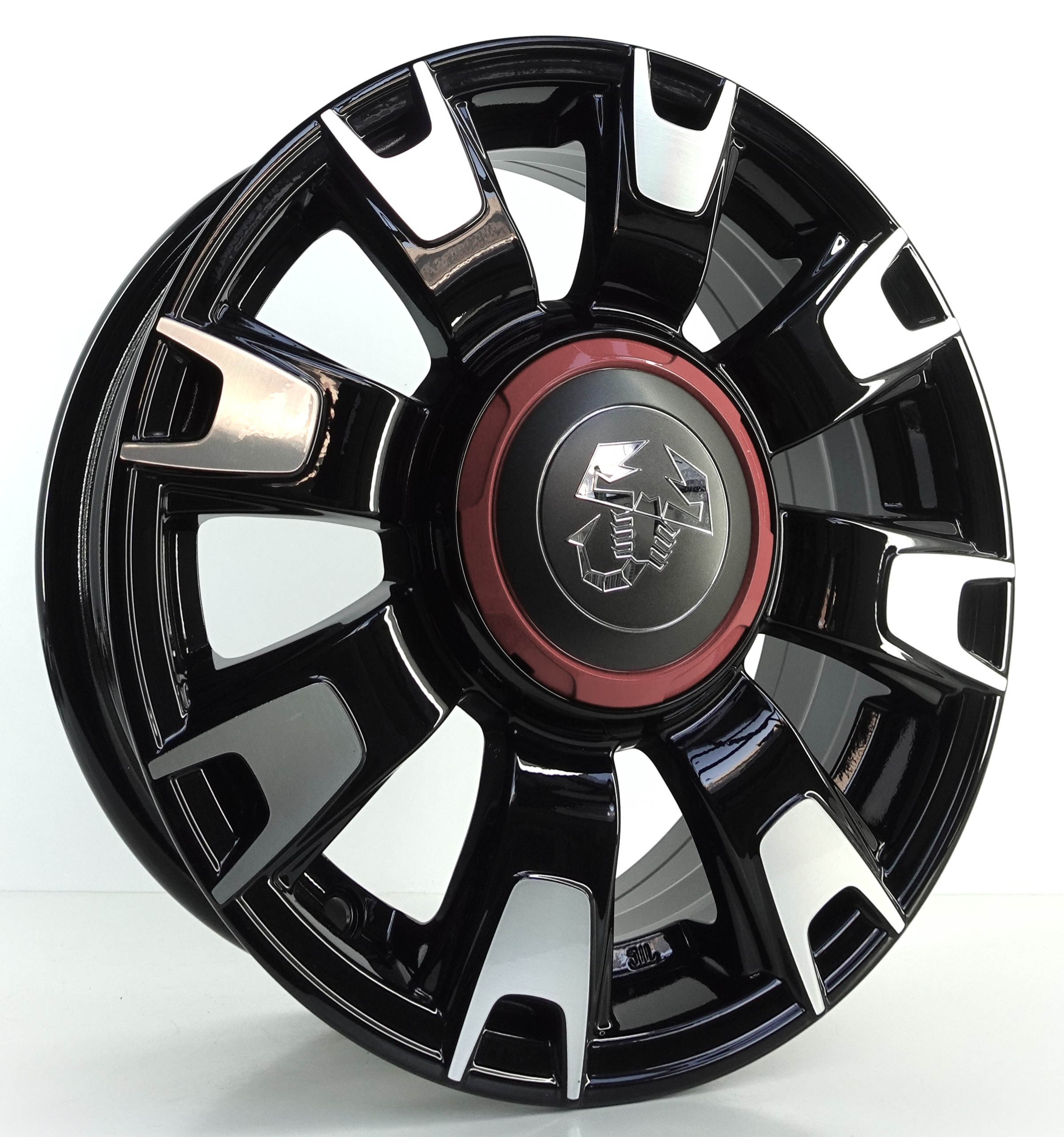 ABARTH FIAT PANDA 500 FELGI ALUMINIOWE D23550927759 14" 4x98 ET 35 NOWE