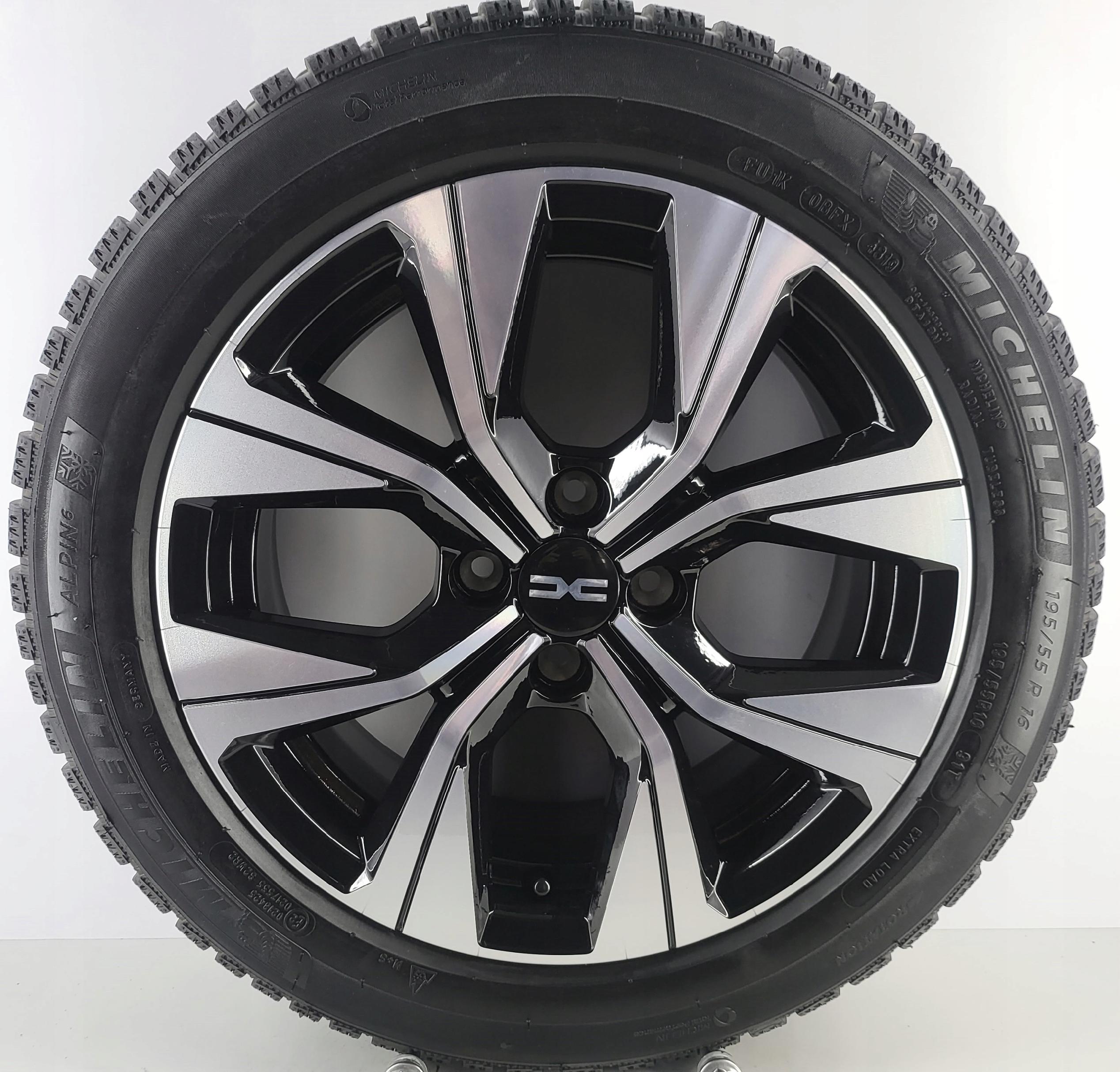 DACIA DOKKER SANDERO 403003061R KOŁA ZIMOWE 16" 4x100 195/55R16 MICHELIN