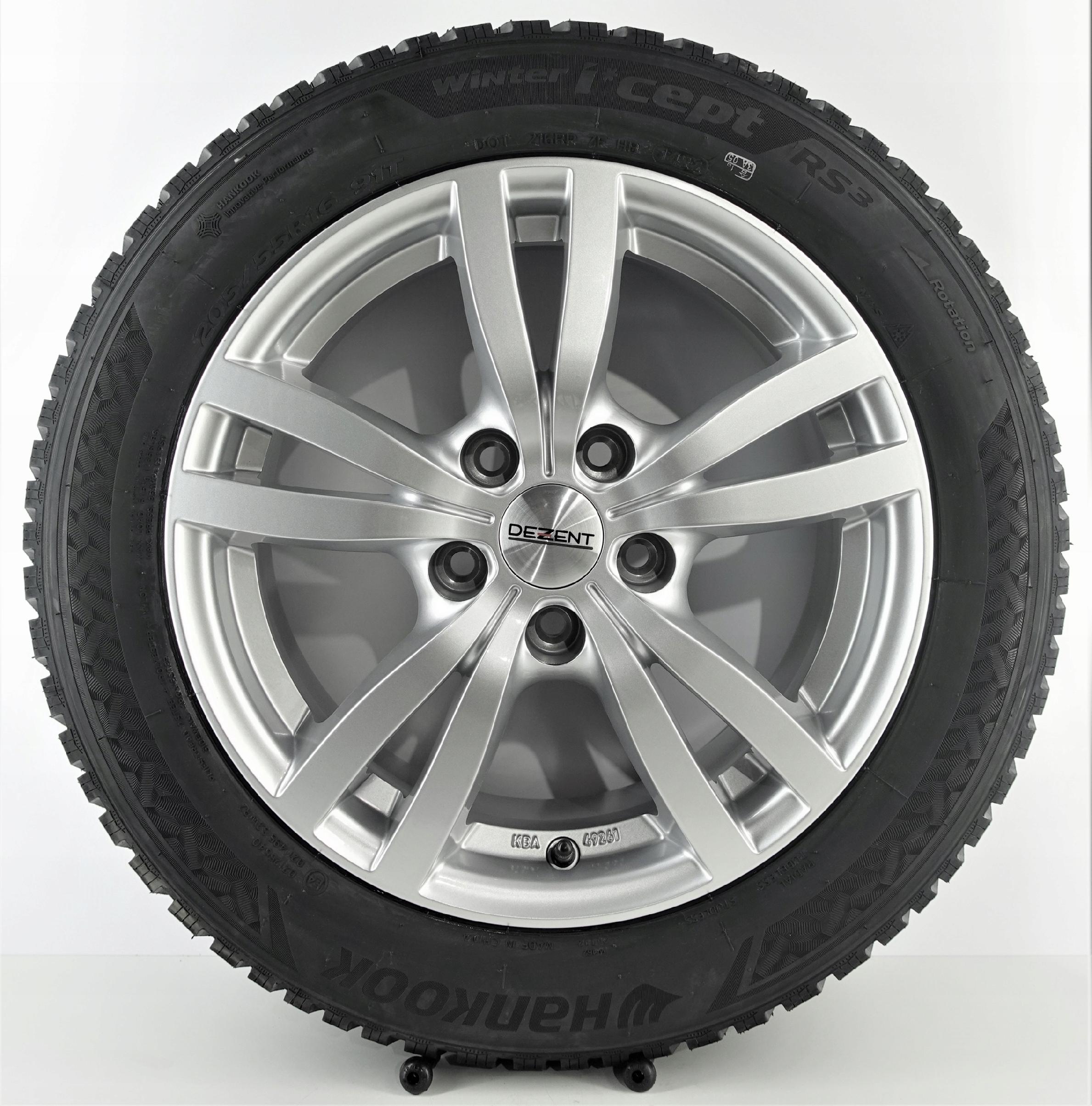 KIA 16'' 5x114,3 KOŁA ZIMOWE 205/55R16 HANKOOK