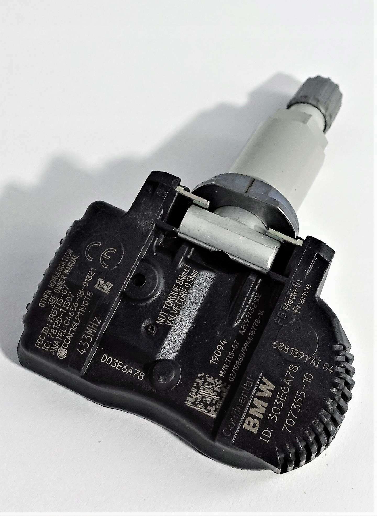 CZUJNIKI CIŚNIENIA W KOŁACH BMW