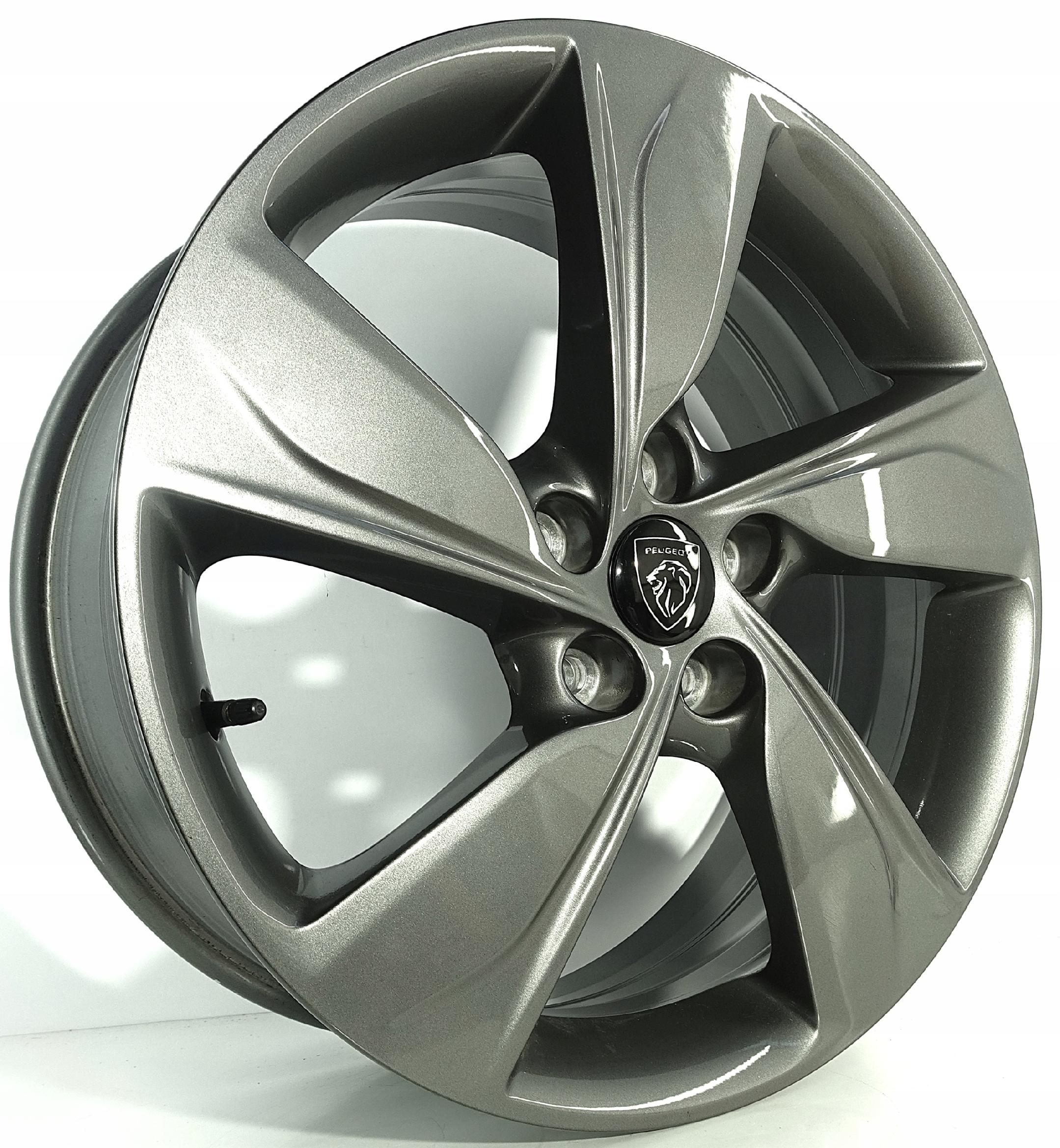 Felgi aluminiowe PEUGEOT 7.5J 18" 5x108 ET 49 oryginalne opel grafit