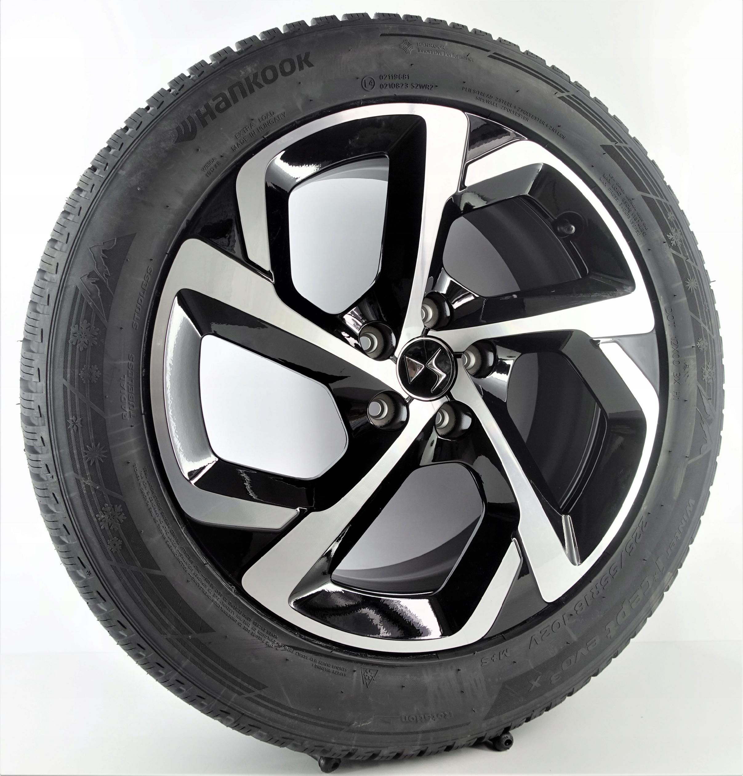 DS 7 Koła zimowe 18'' 225/55 Hankook NOWE