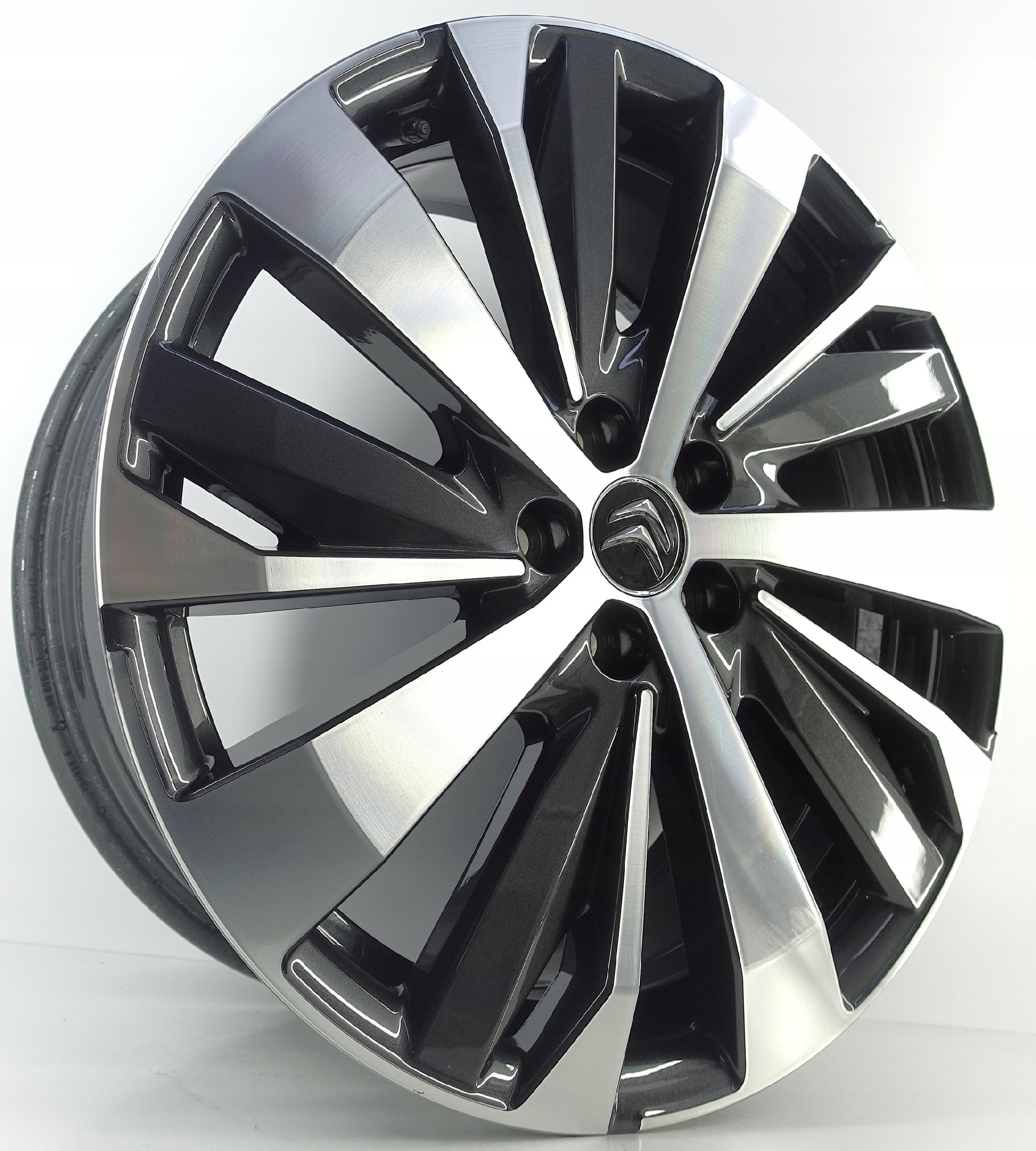 FELGI ALUMINIOWE CITROEN 19" 5X108 ORYGINALNE 9809685977 grafit połysk