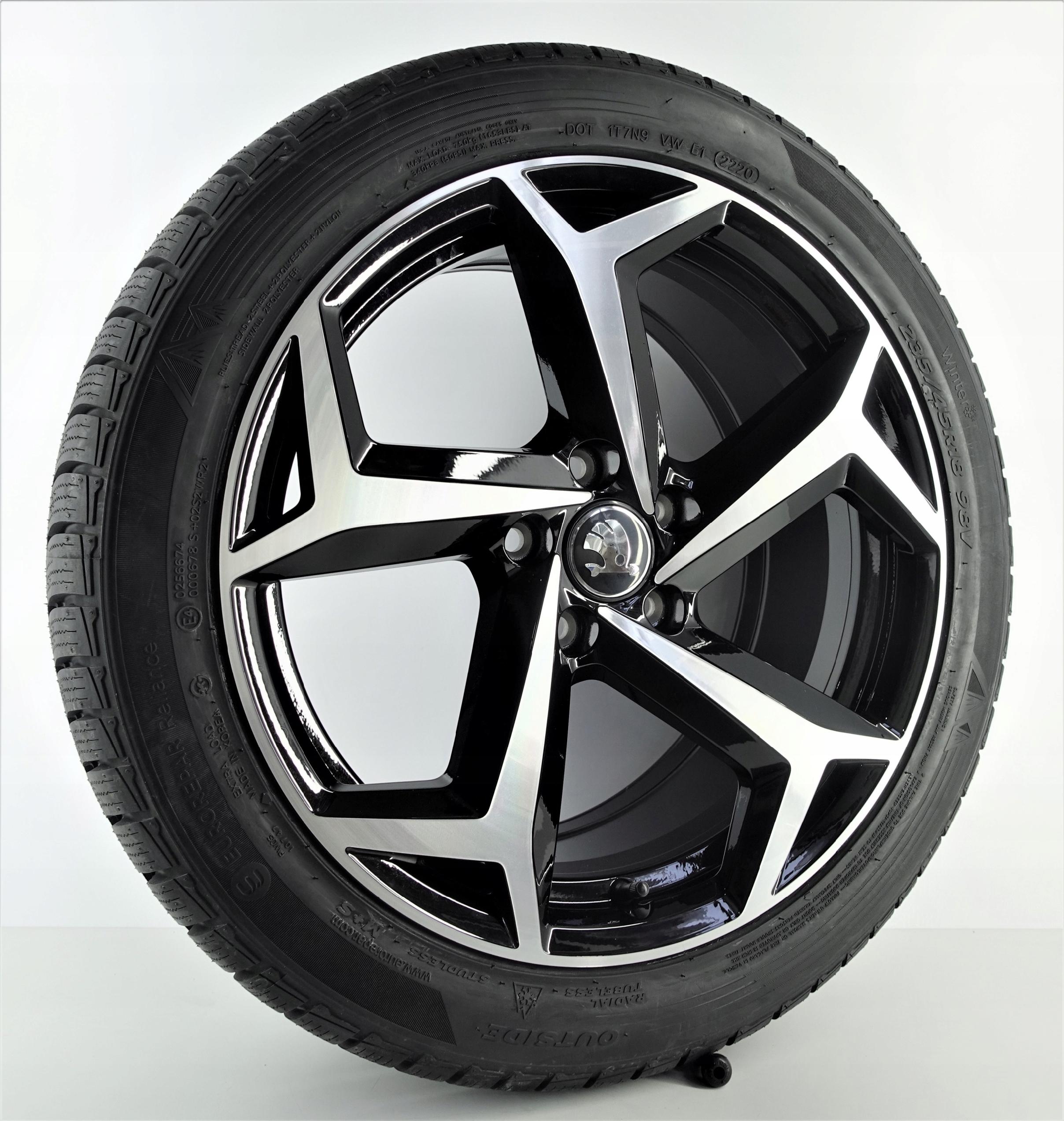 18'' SKODA SUPERB KOŁA ZIMOWE 235/45 EUROREPAR