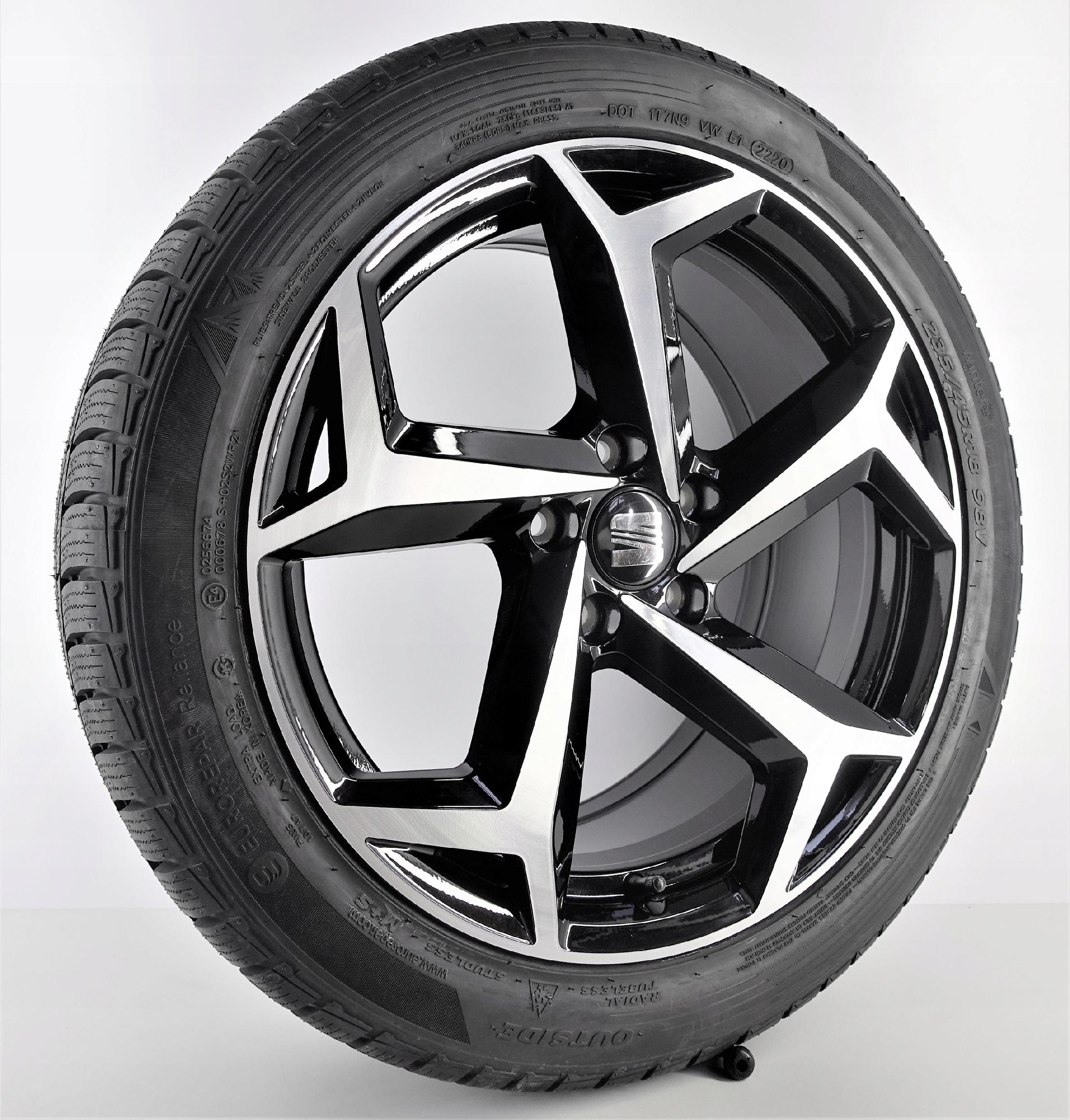 18'' SEAT ATECA KOŁA ZIMOWE 235/45 EUROREPAR NOWE