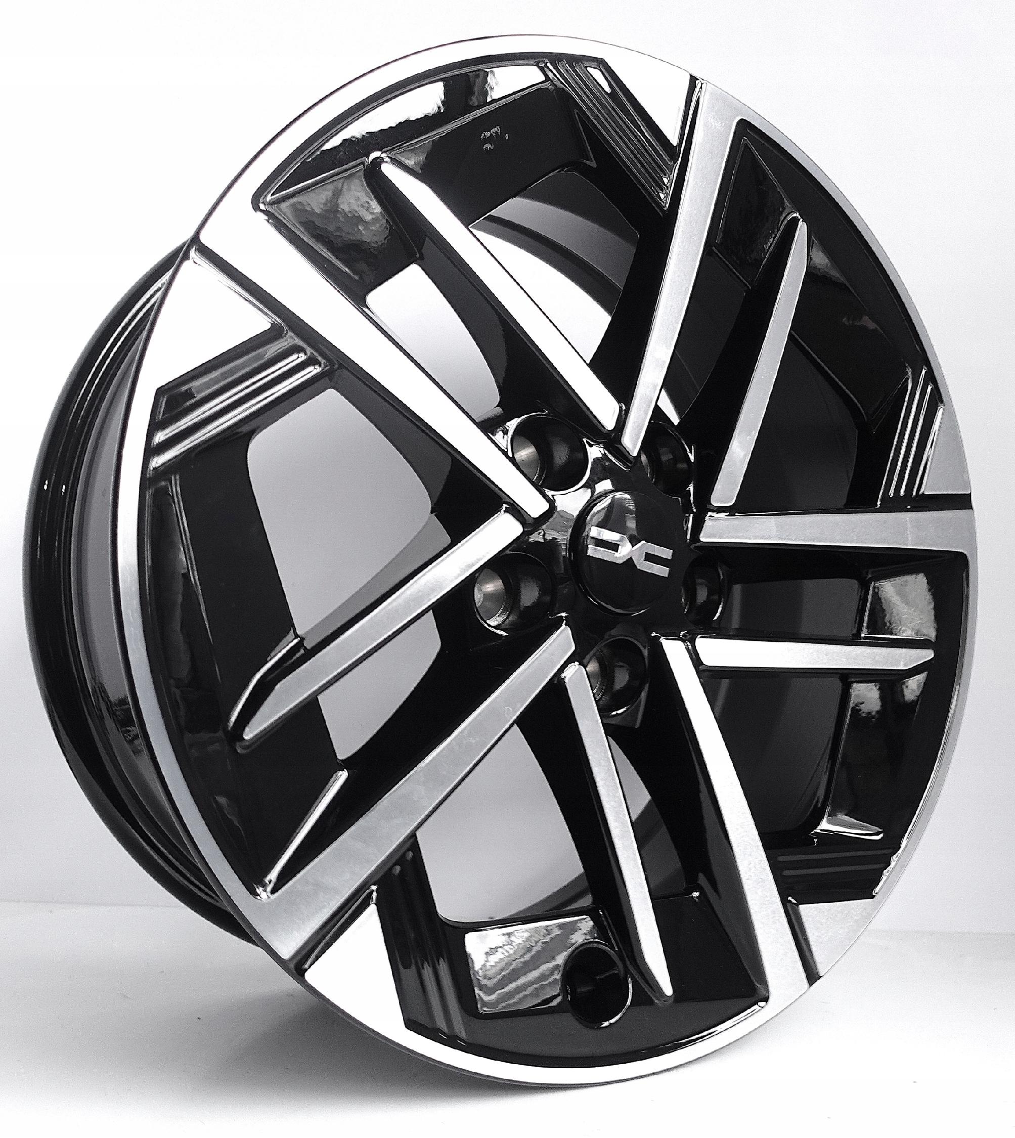 Nowe alufelgi DACIA Duster DJF 2024 17cali 5x114,3 czarny poler 66,1