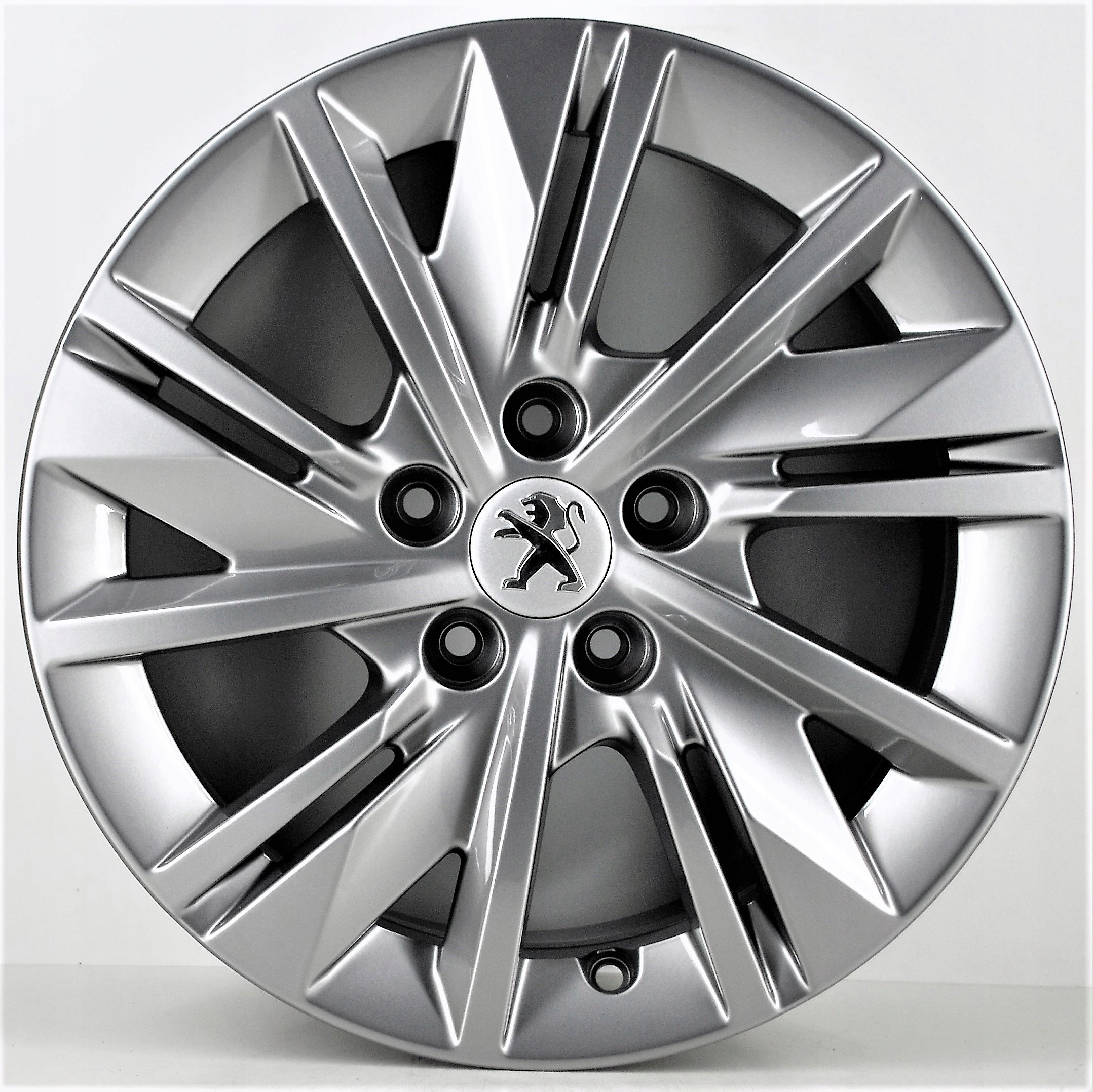 16'' 5x108 PEUGEOT FELGI NOWE SREBRNE LOGO