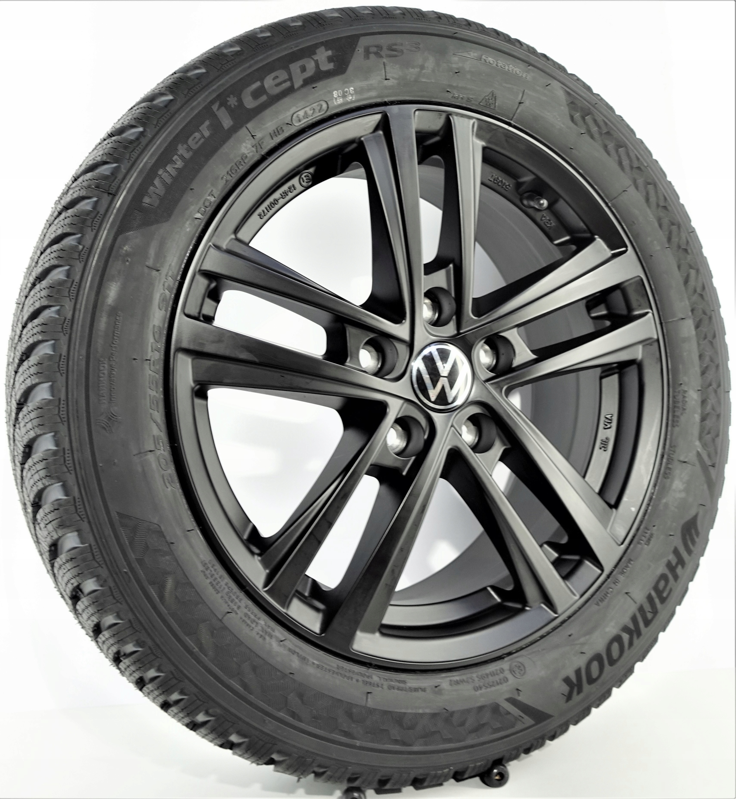 VW PASSAT 16'' koła zimowe 205/55 Hankook 6J ET 43
