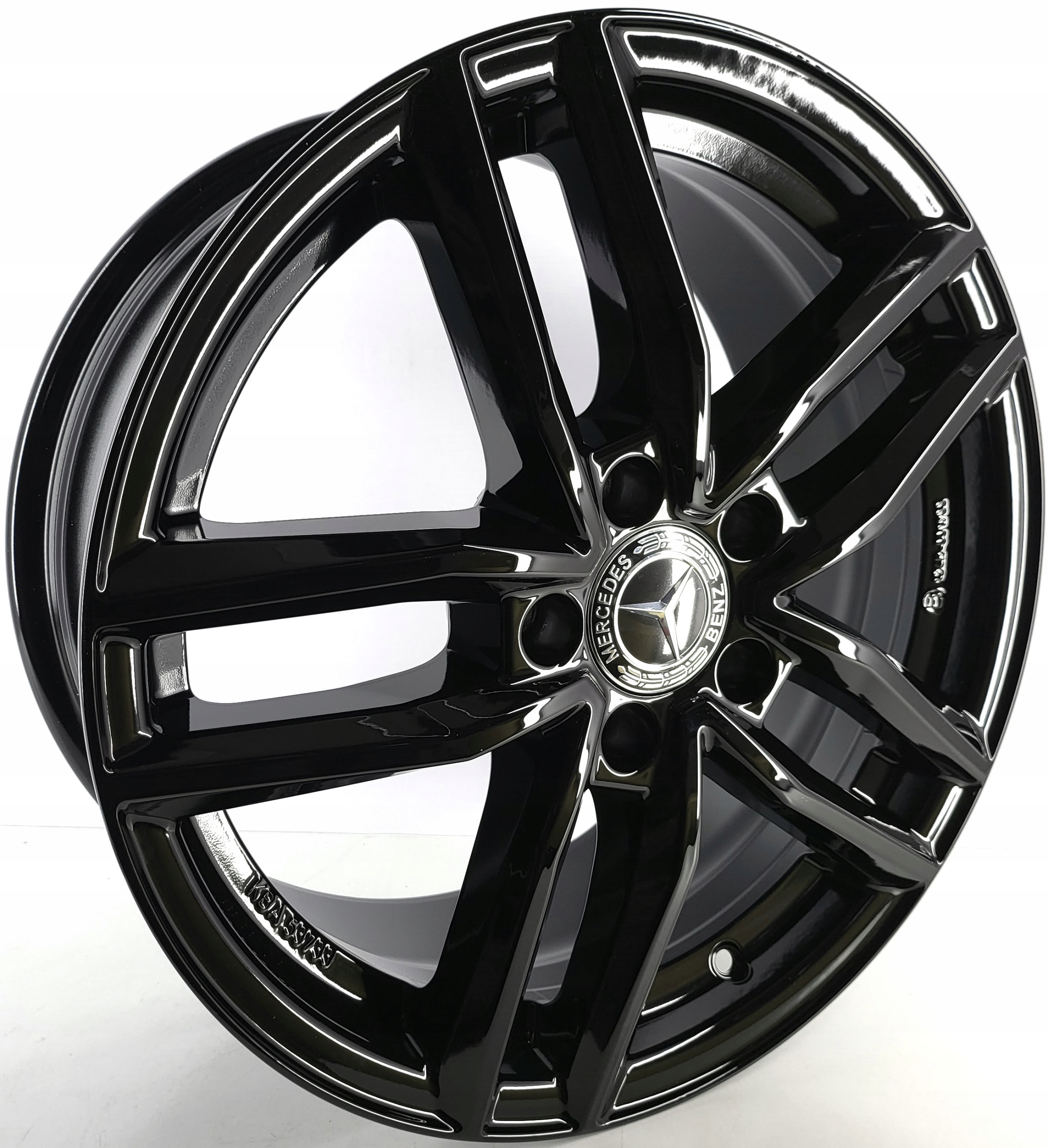 Felgi aluminiowe Mercedes 17" 5x112 Dezent TR BLACK 7.5J ET 36 NOWE