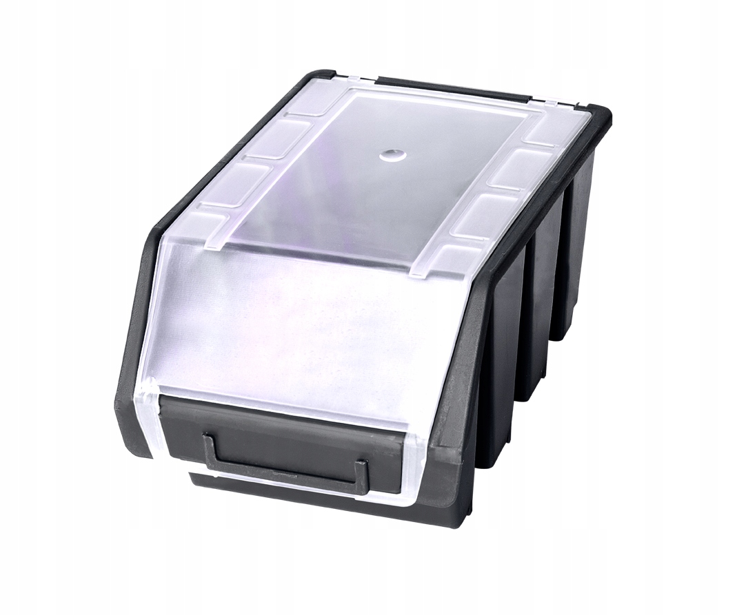 Sandėliavimo dėžė - Ergobox 3 Plus | Juoda