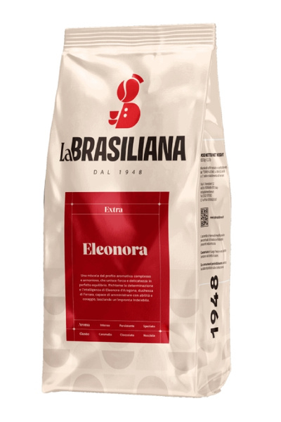 La Brasiliana Rosso Extra 1kg Kavos pupelės