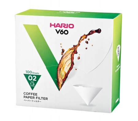 Hario popieriniai filtrai V60-02 100 vnt.