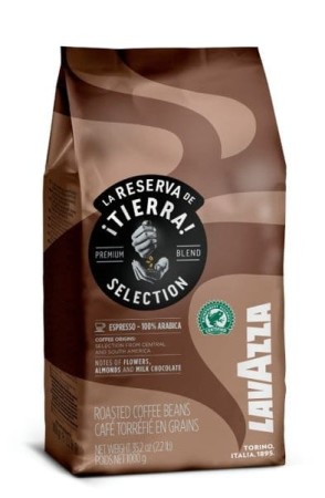 Lavazza Tierra 1kg Kavos pupelės
