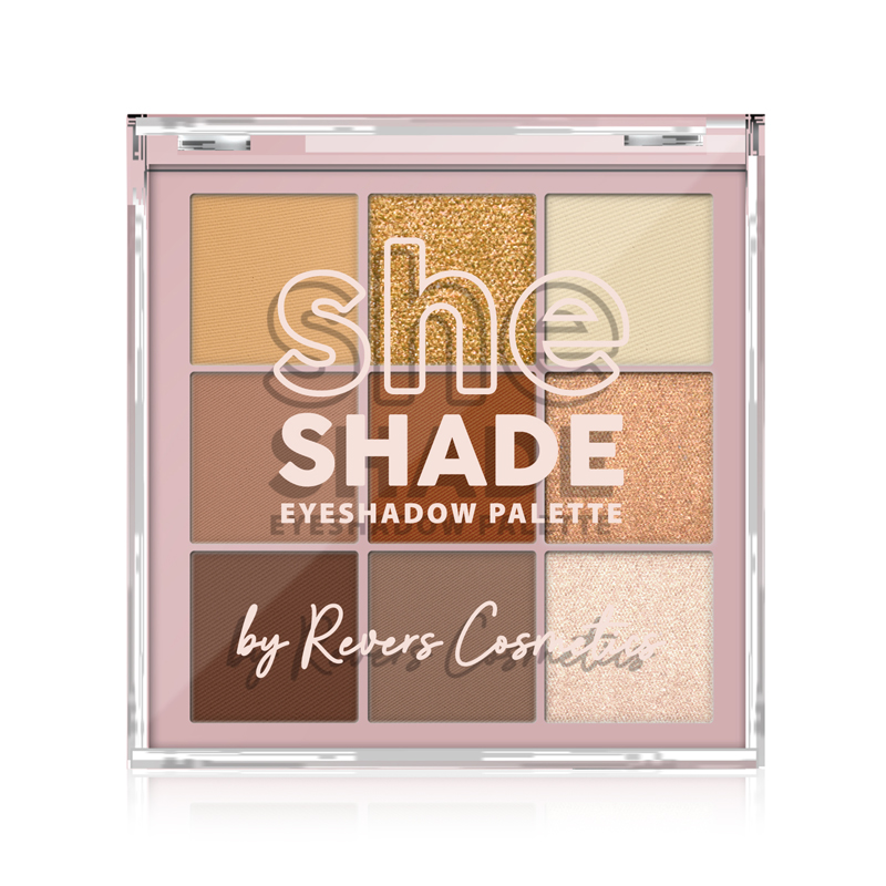 REVERS SHE SHADE Classy Bronze akių šešėlių paletė