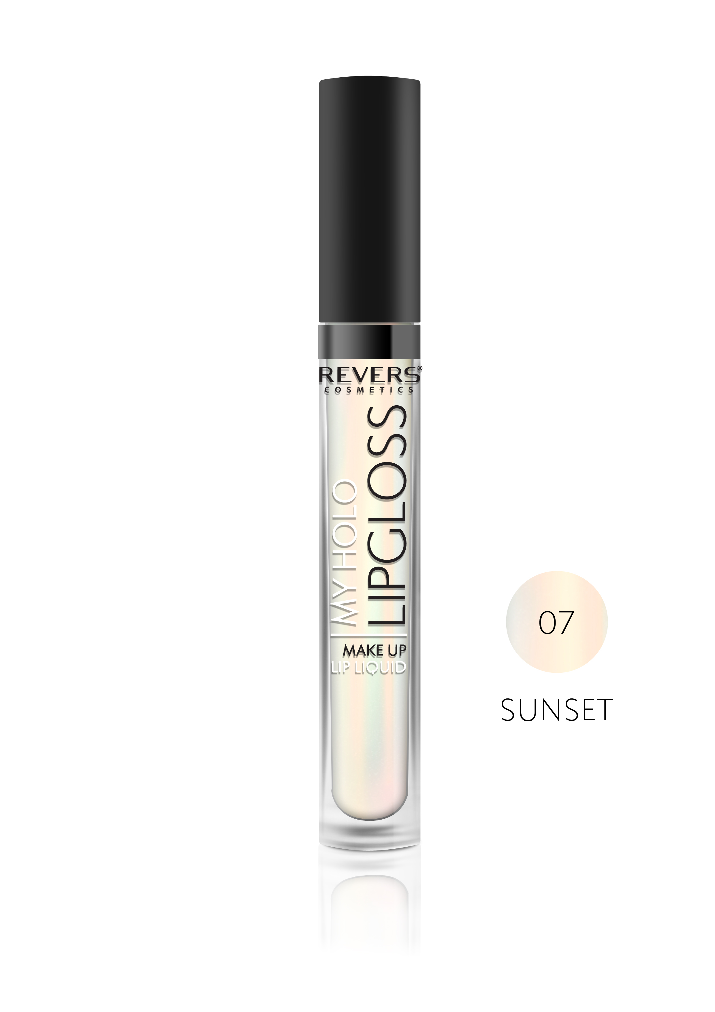 REVERS My Holo Lip Gloss Holografinis lūpų blizgis Nr. 07 Sunset