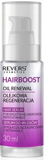 REVERS HAIRBOOST Glotninantis serumas plaukų galiukams su vitaminu E