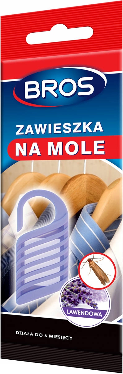 BROS Pakabinama levandų priemonė nuo kandžių