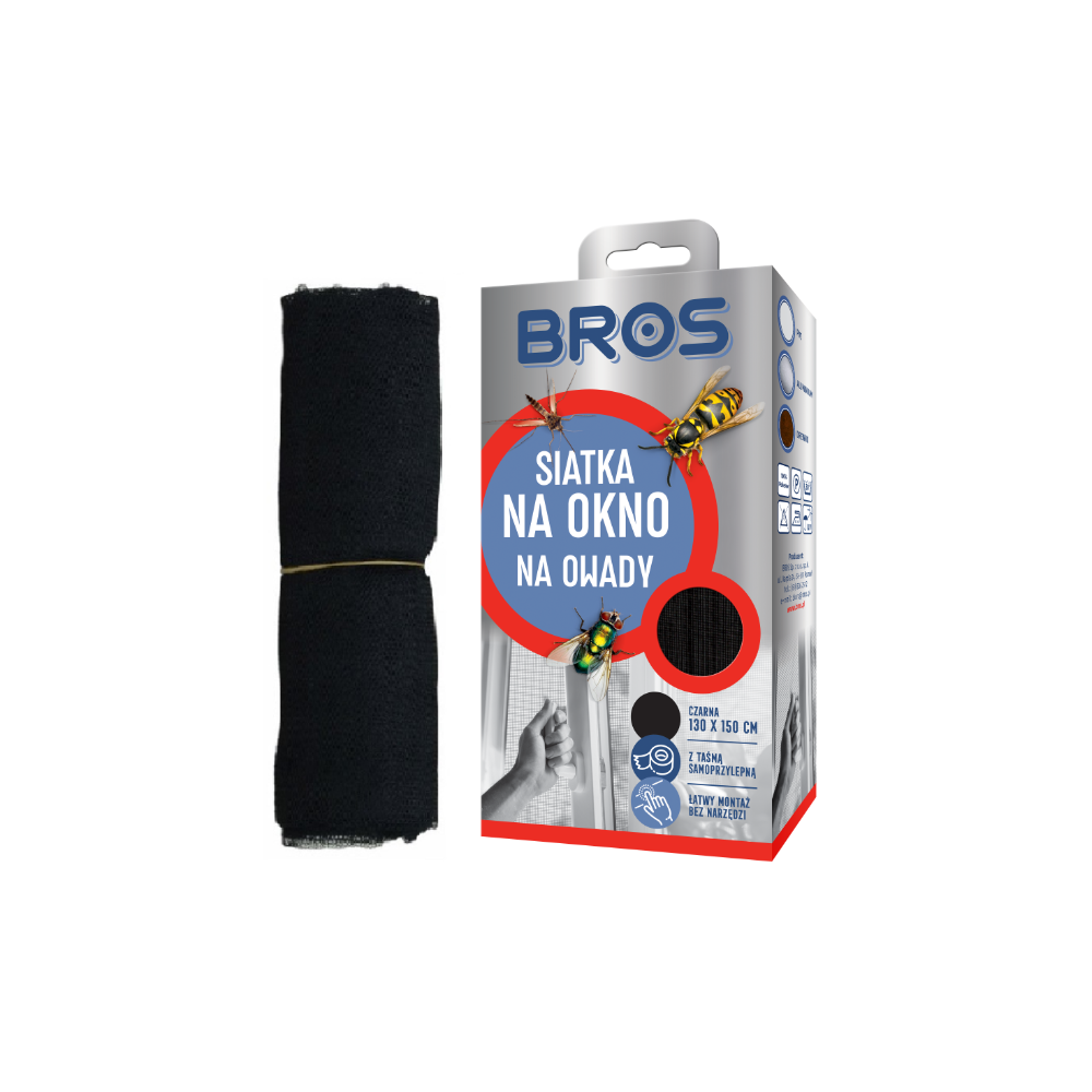 BROS Tinklas langui 130x150 - juodas