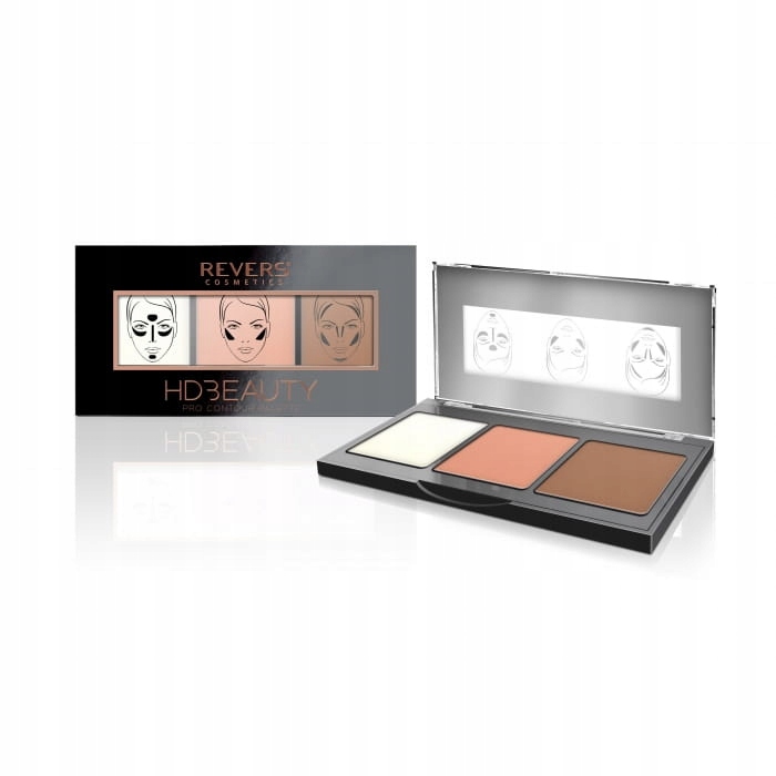 REVERS Kontūravimo Paletė HD Beauty Contour 04