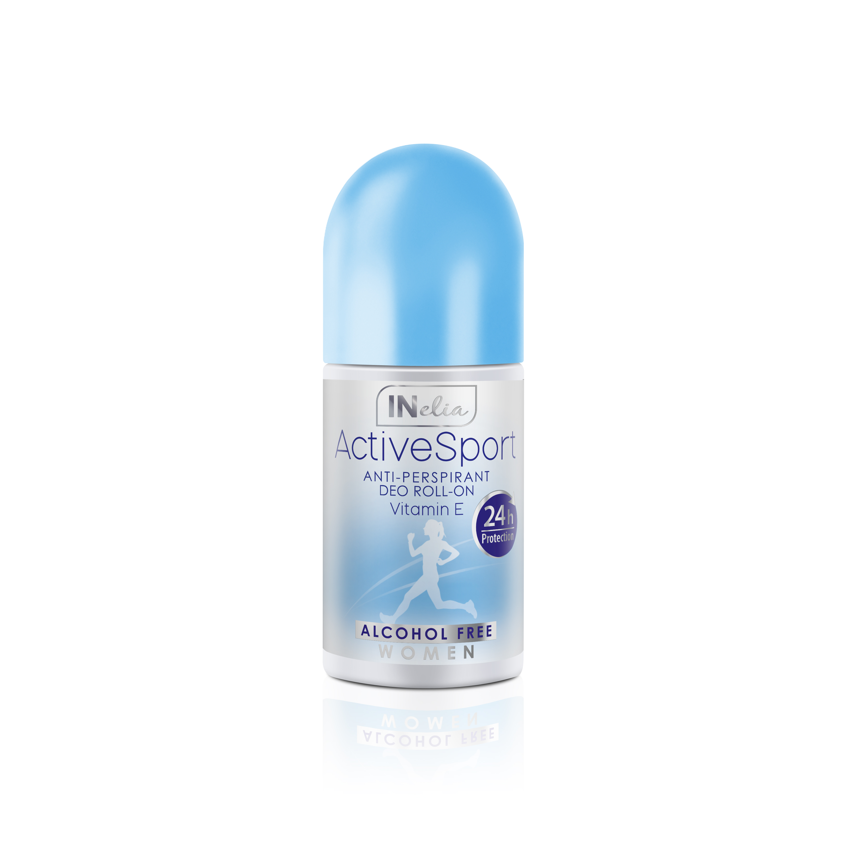 INELIA rutulinis dezodorantas moterims ROLL-ON WOMEN Active Sport Vit E