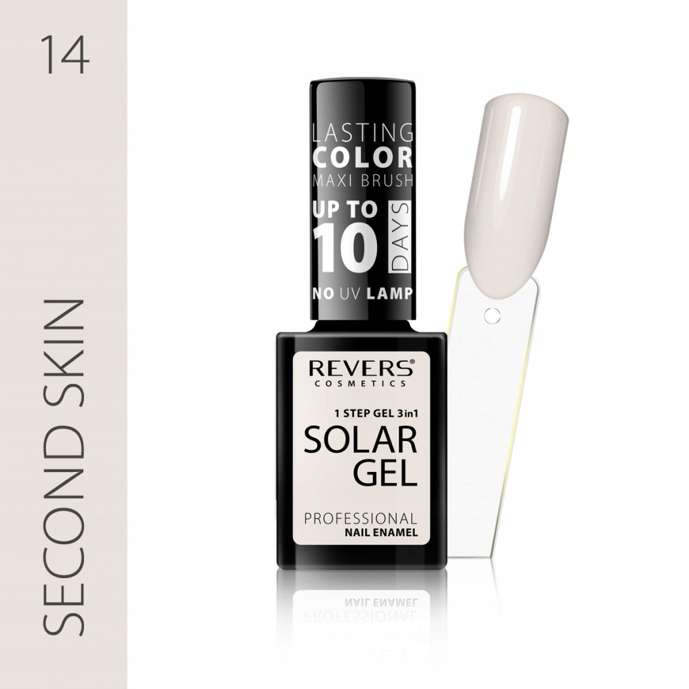 SOLAR GEL nagų lakas 12ml hibrido efektas 14