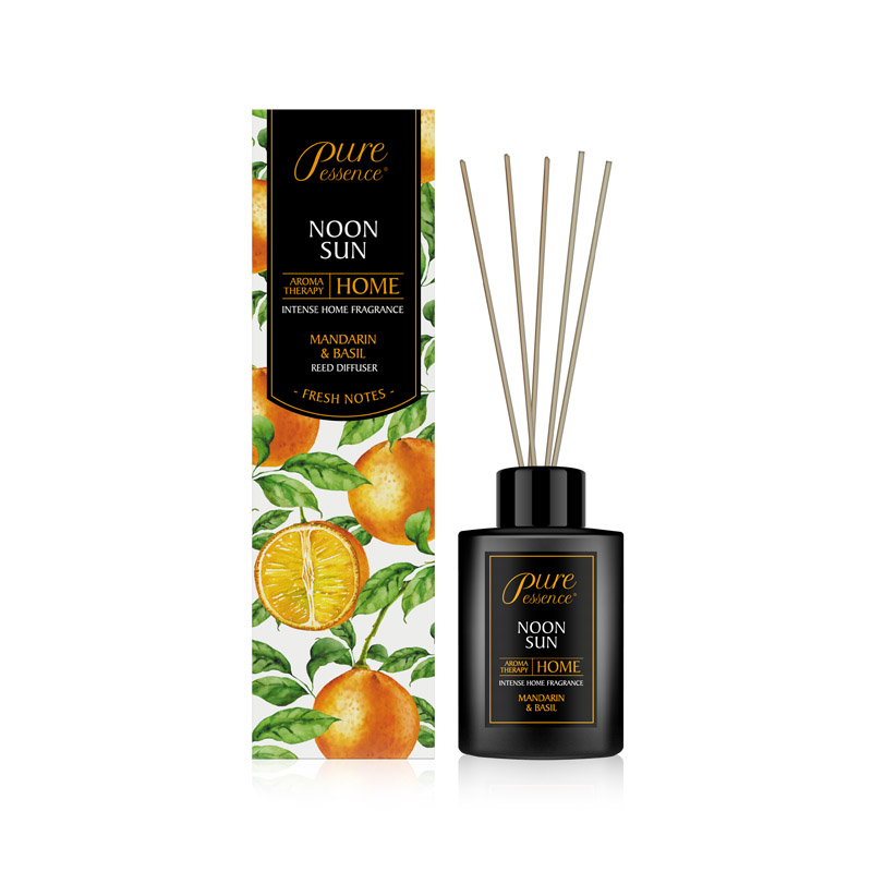 Pure Essence Ilgalaikis kvapų difuzorius Mandarinas ir bazilikas