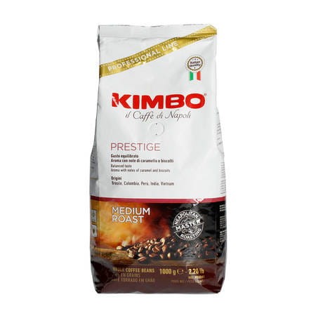 Kimbo Espresso Bar Prestige 1kg Kavos pupelės