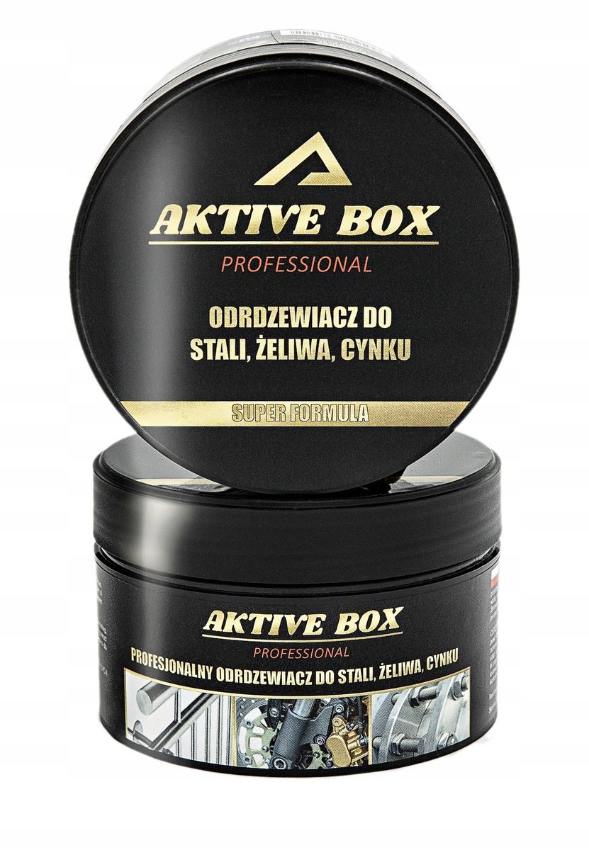 Rūdžių nuėmiklis rūdžių neutralizatorius – priemonė rūdims šalinti nuo metalo, plieno ir ketaus antikorozinis Aktive Box 200ml