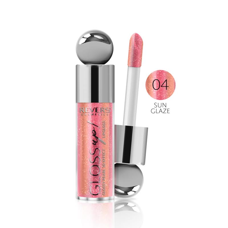 REVERS Gloss Up! Lūpų blizgesys 04 Sun Glaze 5ml