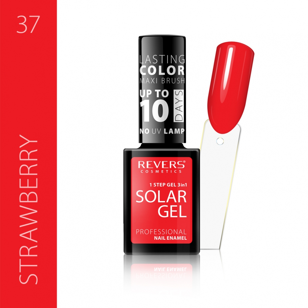 SOLAR GEL nagų lakas 12ml hibrido efektas 37